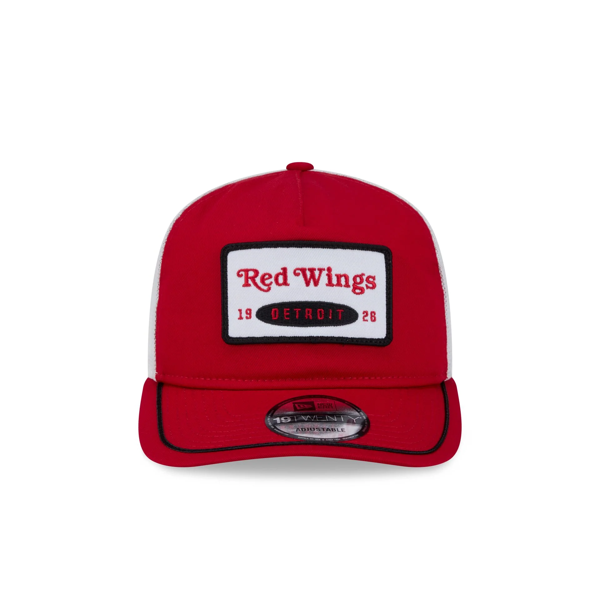 Detroit Red Wings Patch 19TWENTY Trucker Hat - Image 2