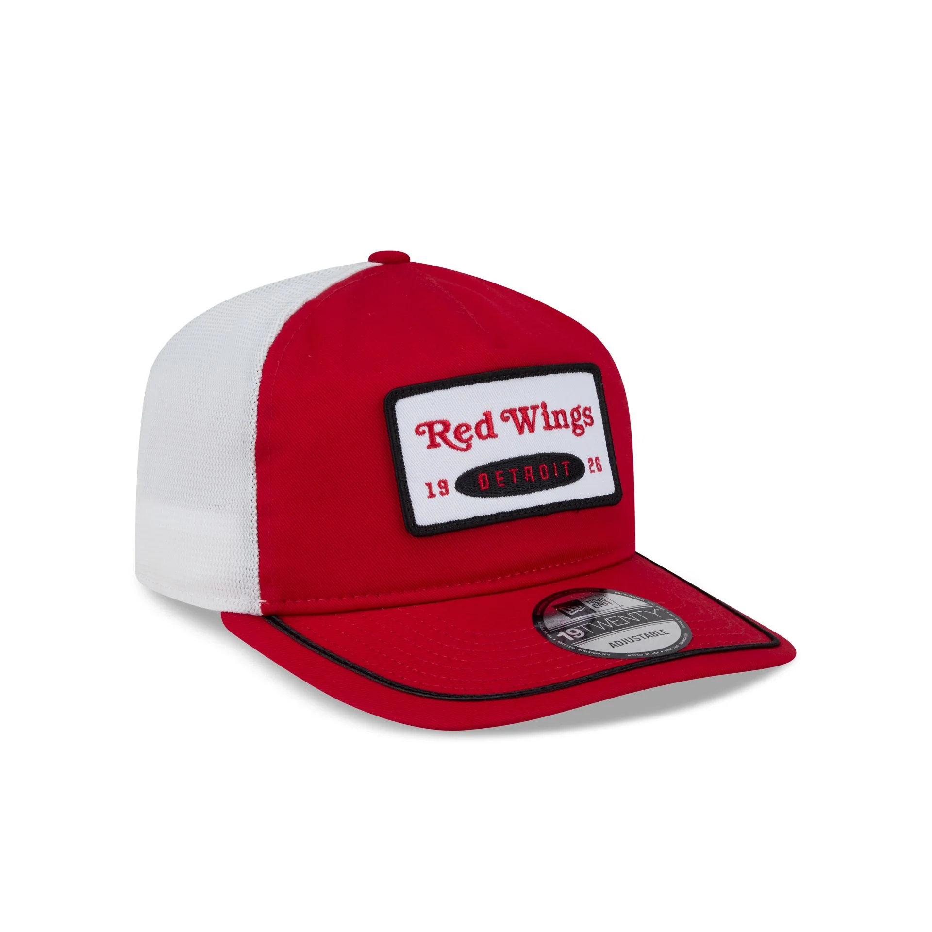 Detroit Red Wings Patch 19TWENTY Trucker Hat - Image 3