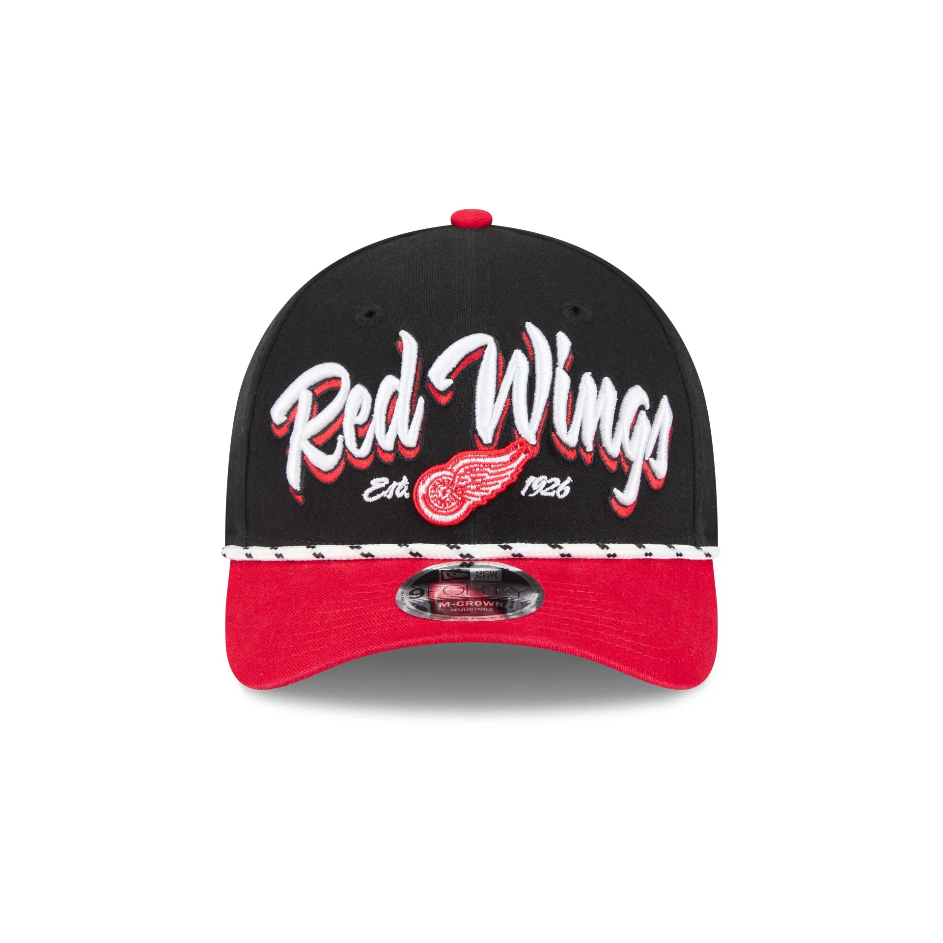 Detroit Red Wings Team Loyal 9FORTY M-Crown Snapback Hat - Image 2
