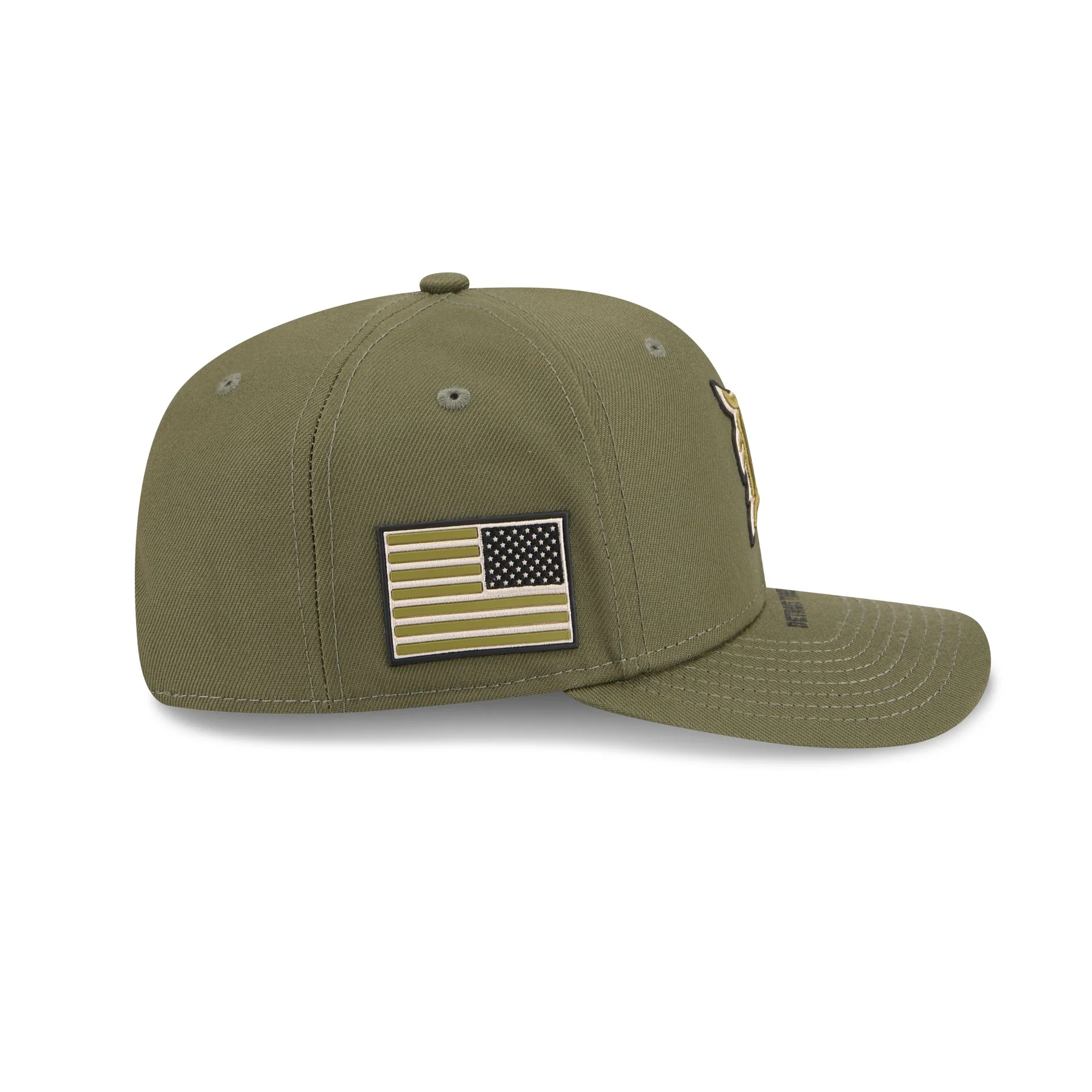 Detroit Tigers Armed Forces Day 2026 9SEVENTY Stretch-Snap Hat - Image 4