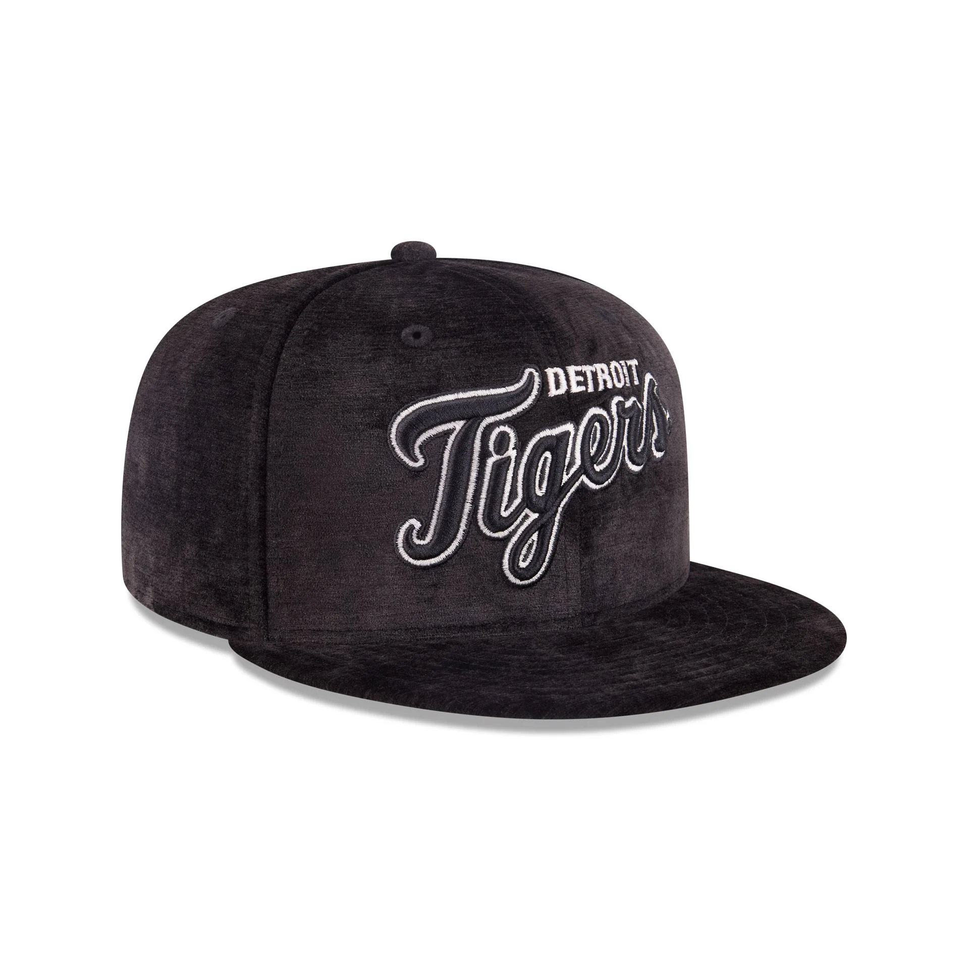 Detroit Tigers Black Velvet 59FIFTY Fitted Hat - Image 3