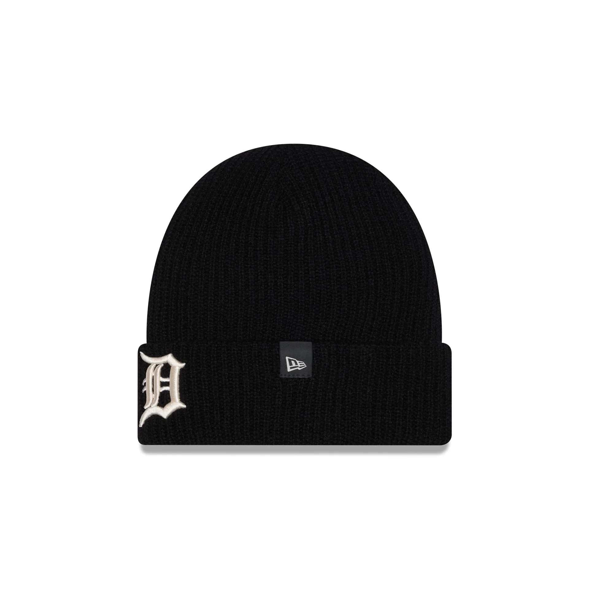 Detroit Tigers Cashmere Black Cuff Knit Hat - Image 2