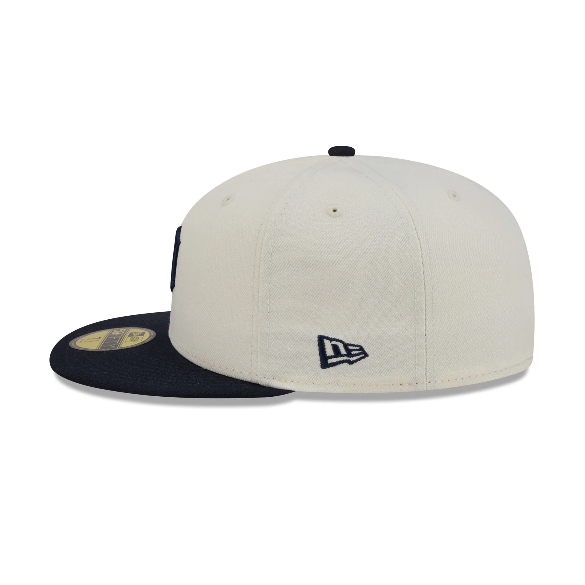 Detroit Tigers Chrome White Basic 59FIFTY Fitted Hat - Image 4