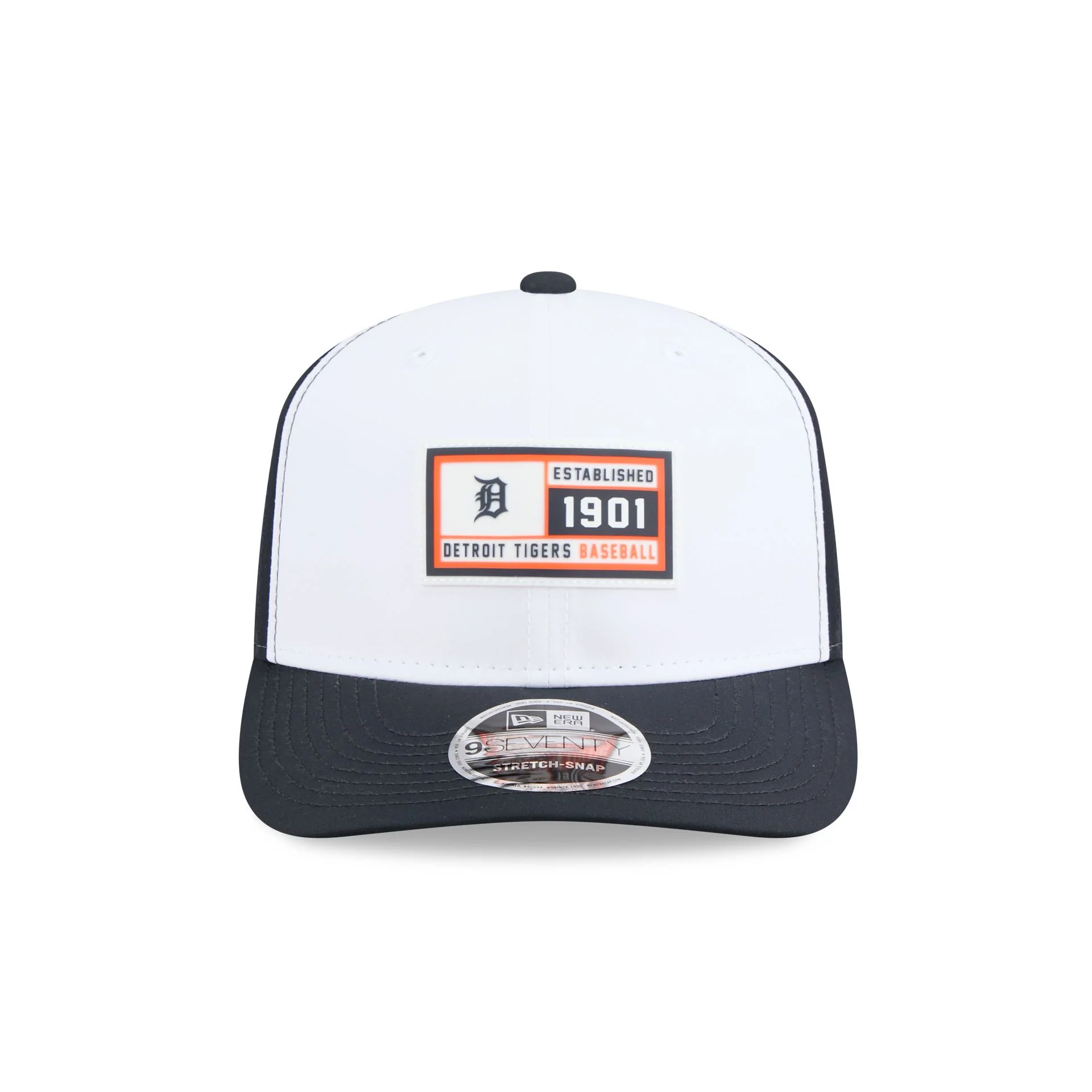 Detroit Tigers Est. Patch 9SEVENTY Stretch-Snap Hat - Image 2