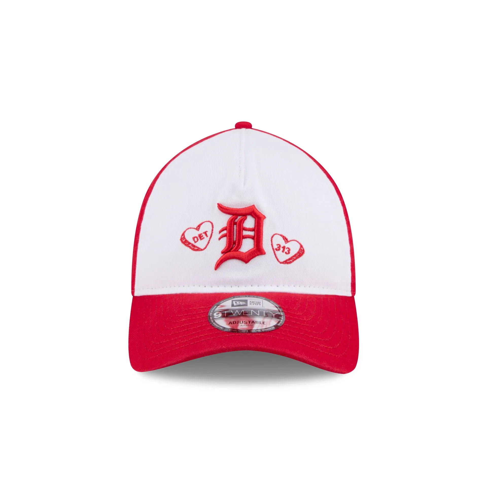 Detroit Tigers Heart 9TWENTY A-Frame Adjustable Hat - Image 2