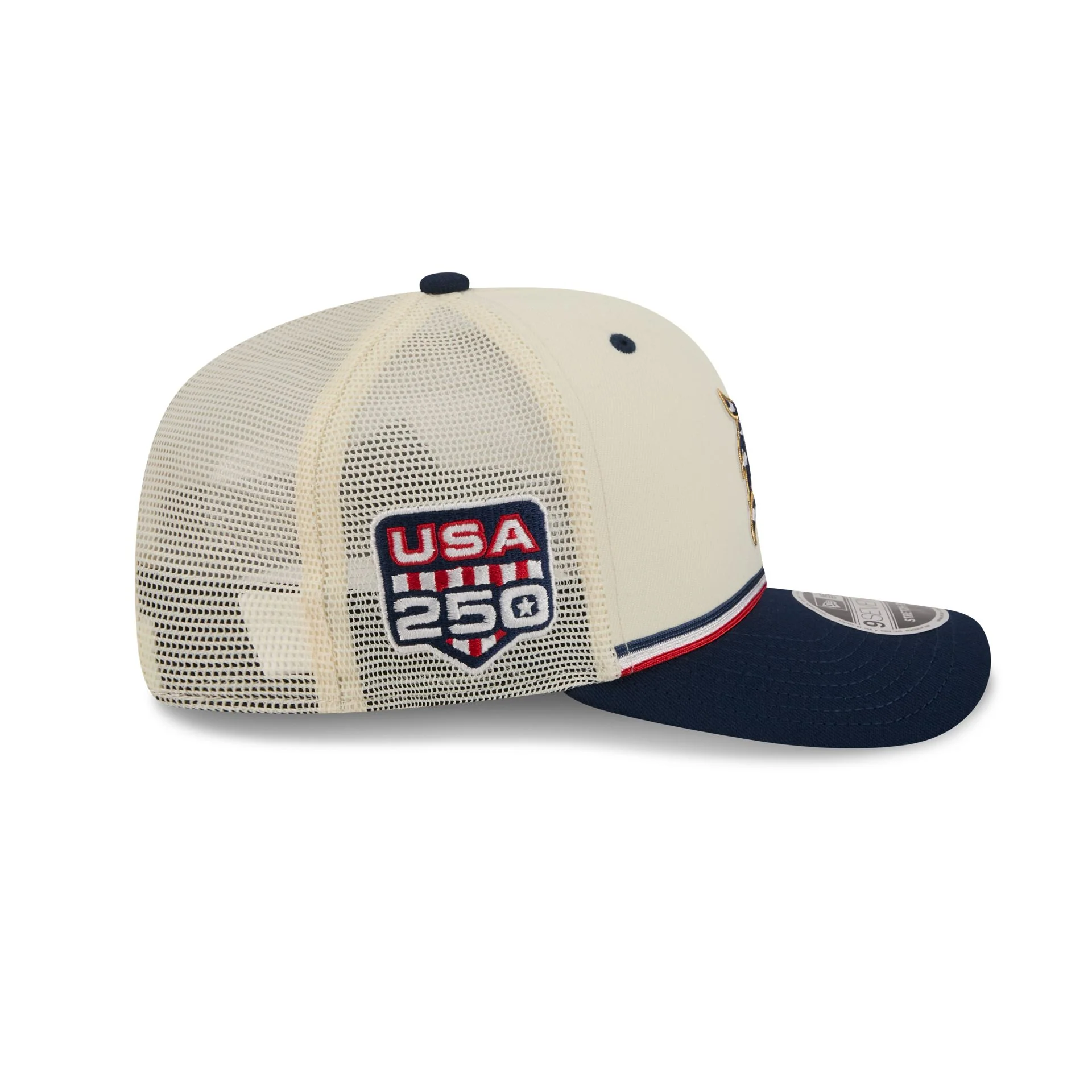 Detroit Tigers Independence Day 2026 9SEVENTY Trucker Hat - Image 4