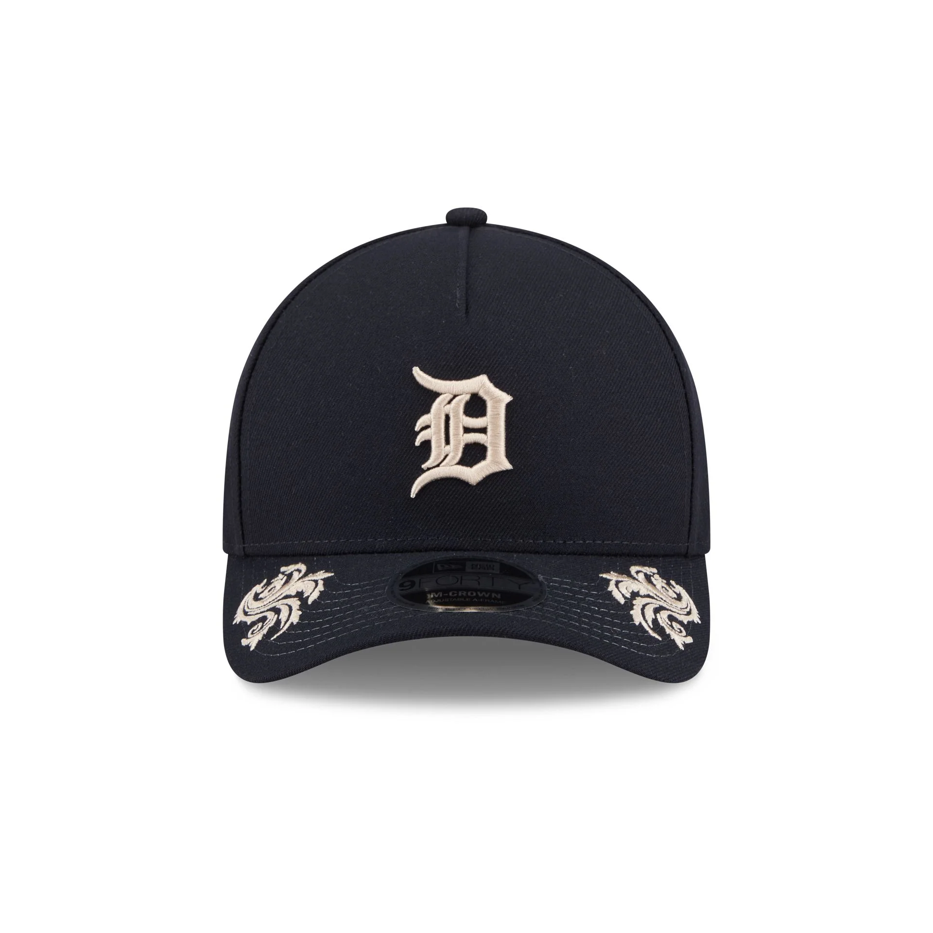 Detroit Tigers Script 9FORTY M-Crown A-Frame Snapback Hat - Image 2