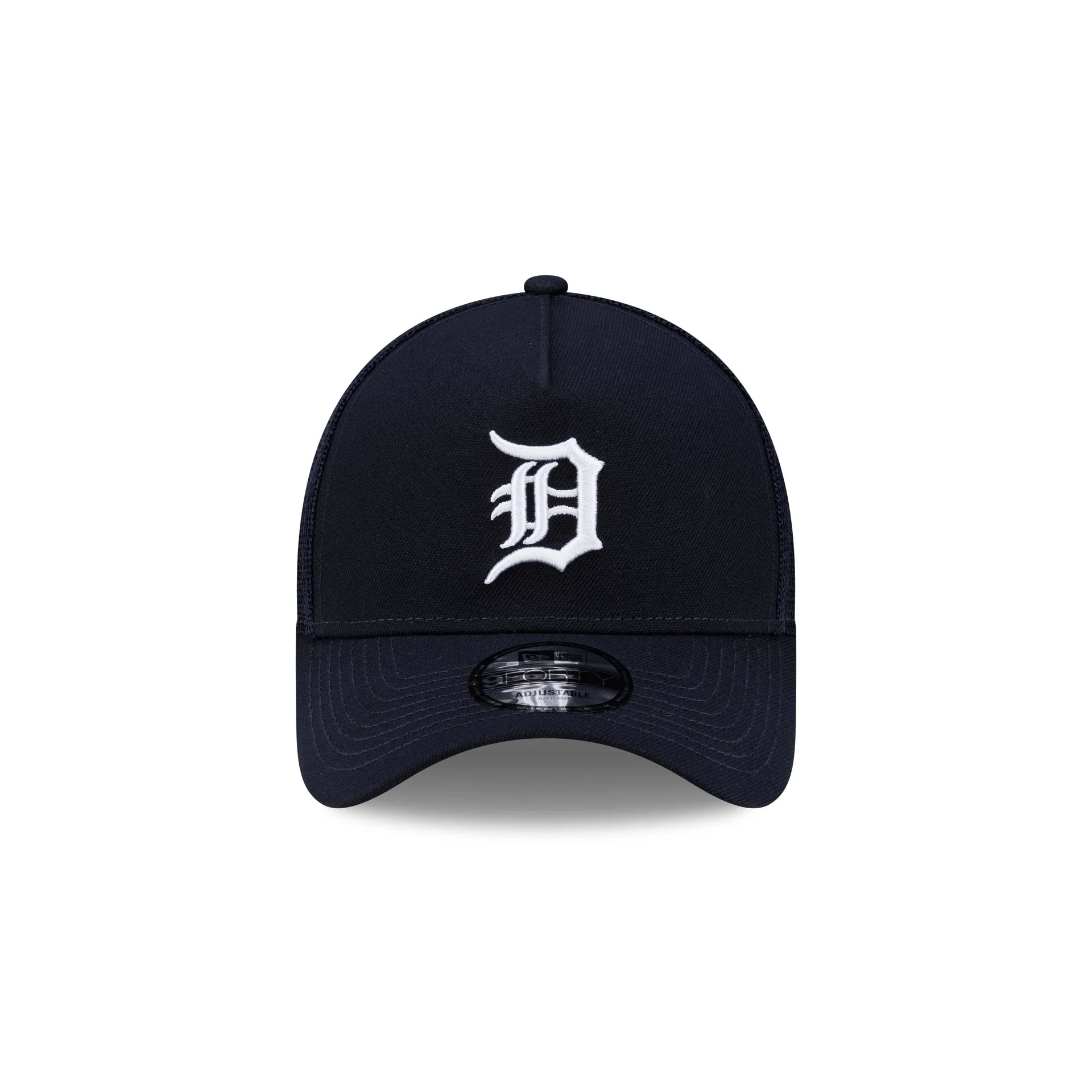 Detroit Tigers Side Script 9FORTY A-Frame Trucker Hat - Image 2