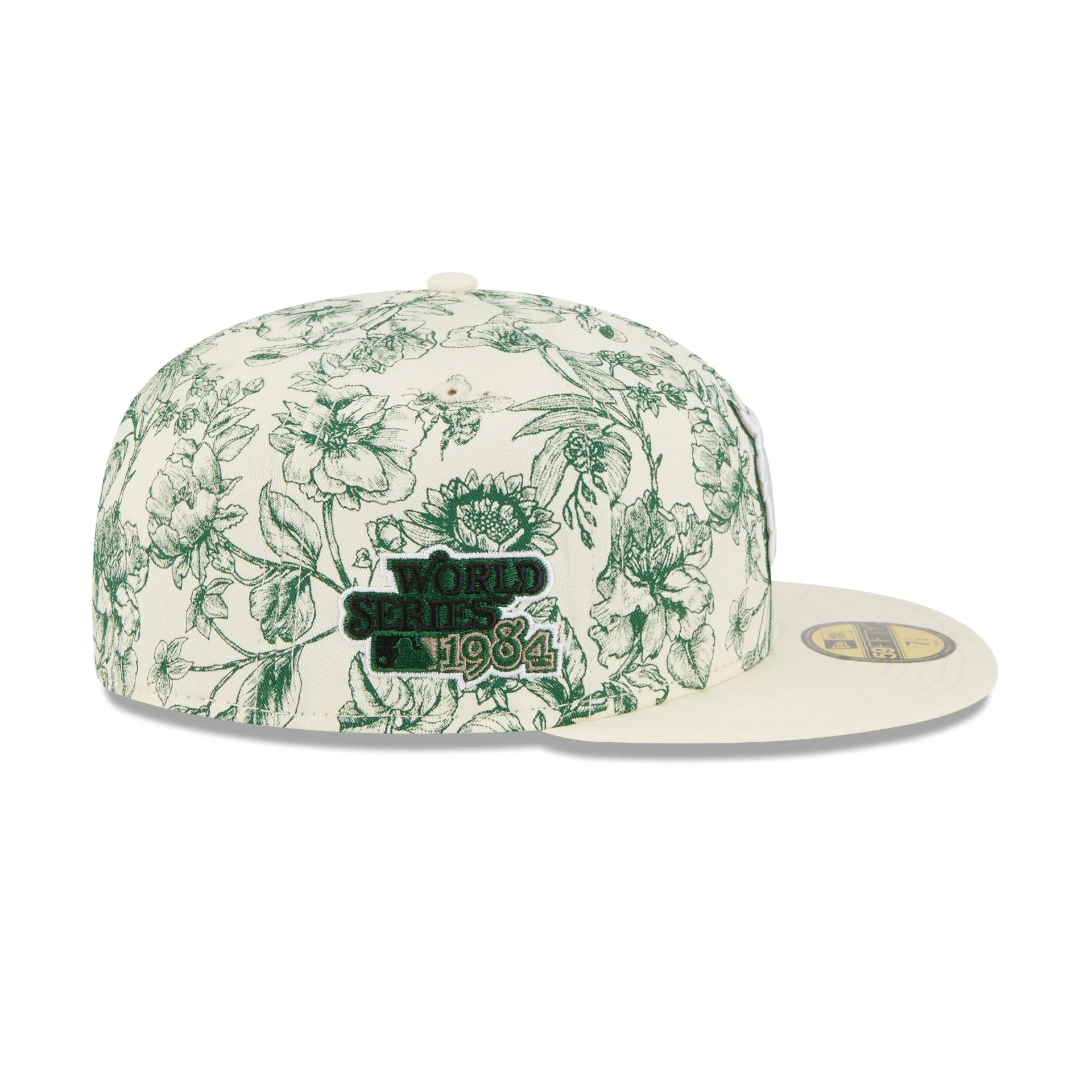 Detroit Tigers Spring Floral 59FIFTY Fitted Hat - Image 4