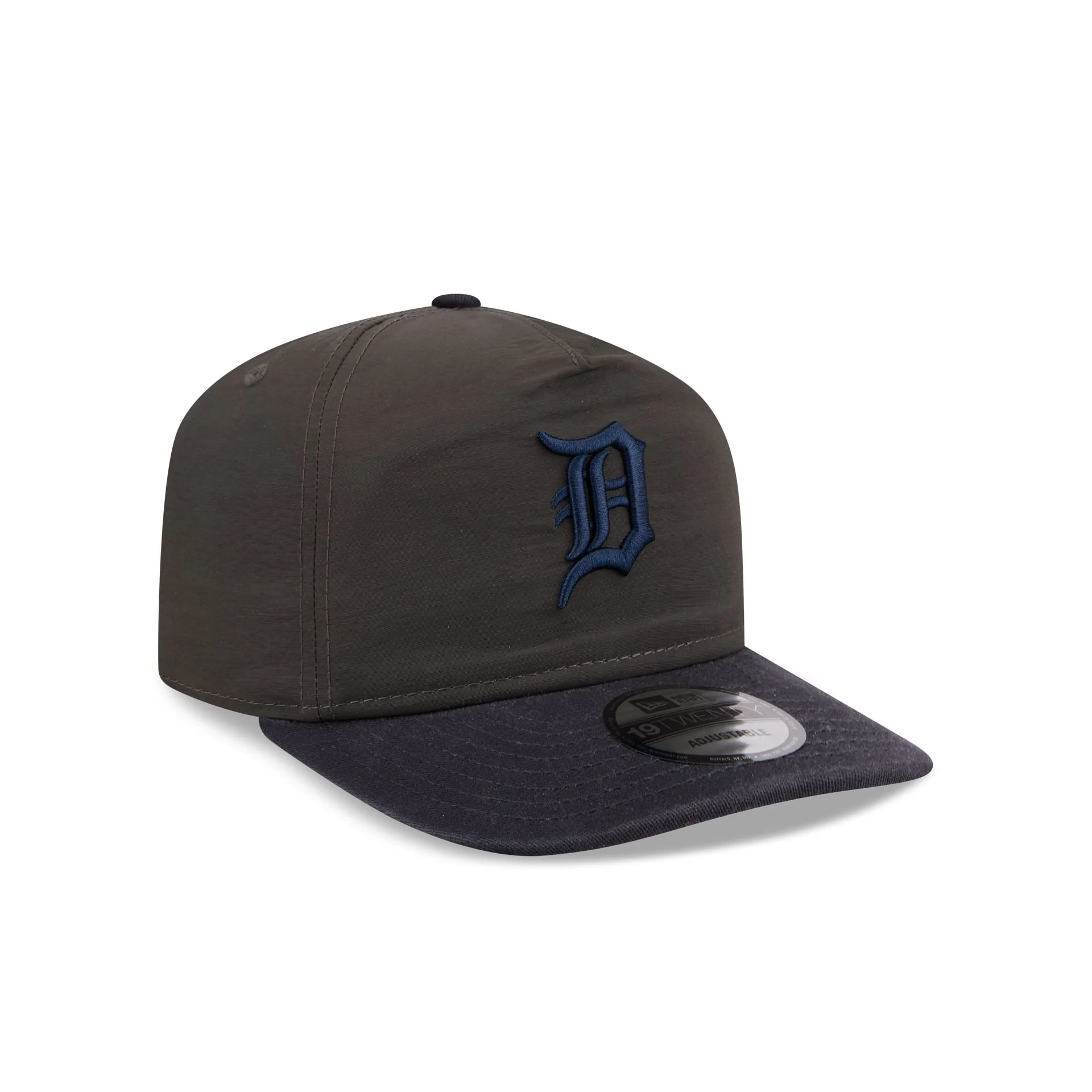 Detroit Tigers Three Looms Nylon Black 19TWENTY Adjustable Hat - Image 3
