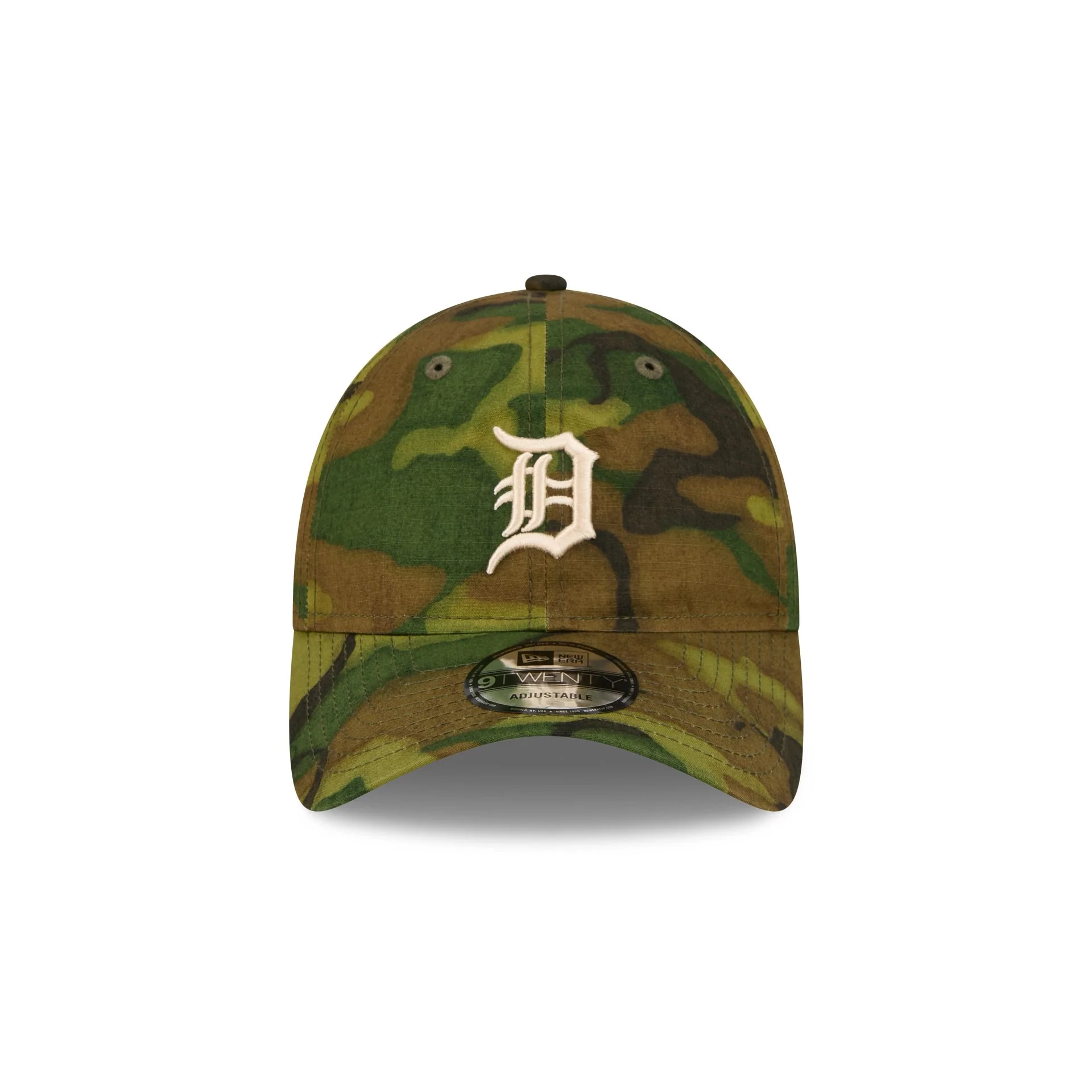 Detroit Tigers Three Looms Ripstop Camo 9TWENTY Adjustable Hat - Image 2