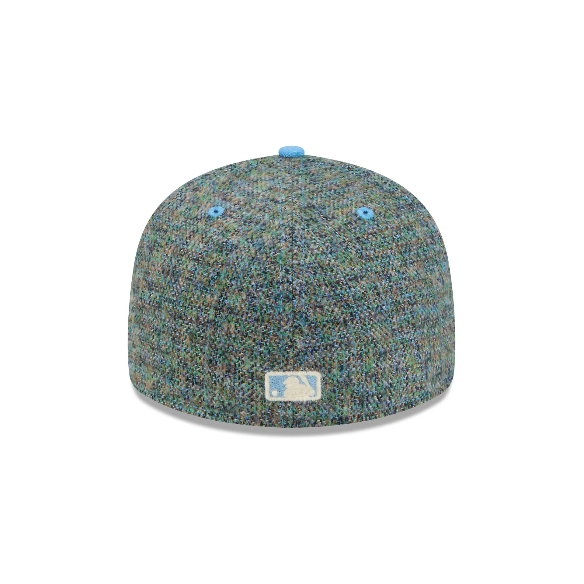 Detroit Tigers Three Looms Tweedy Cotton Radiant Blue 59FIFTY Fitted Hat - Image 6
