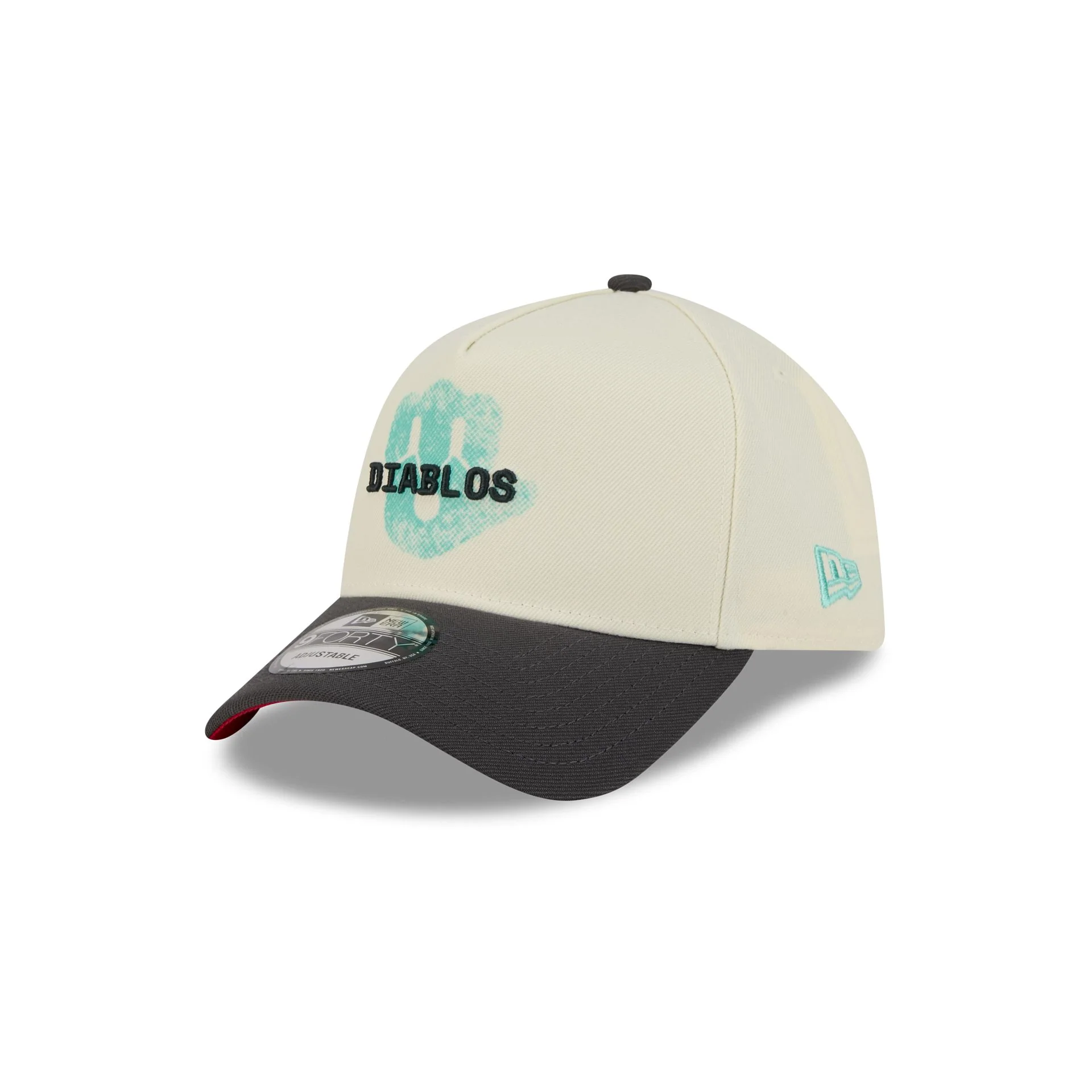 Diablos Rojos del México Fan Gear 9FORTY A-Frame Trucker Hat - Image 3