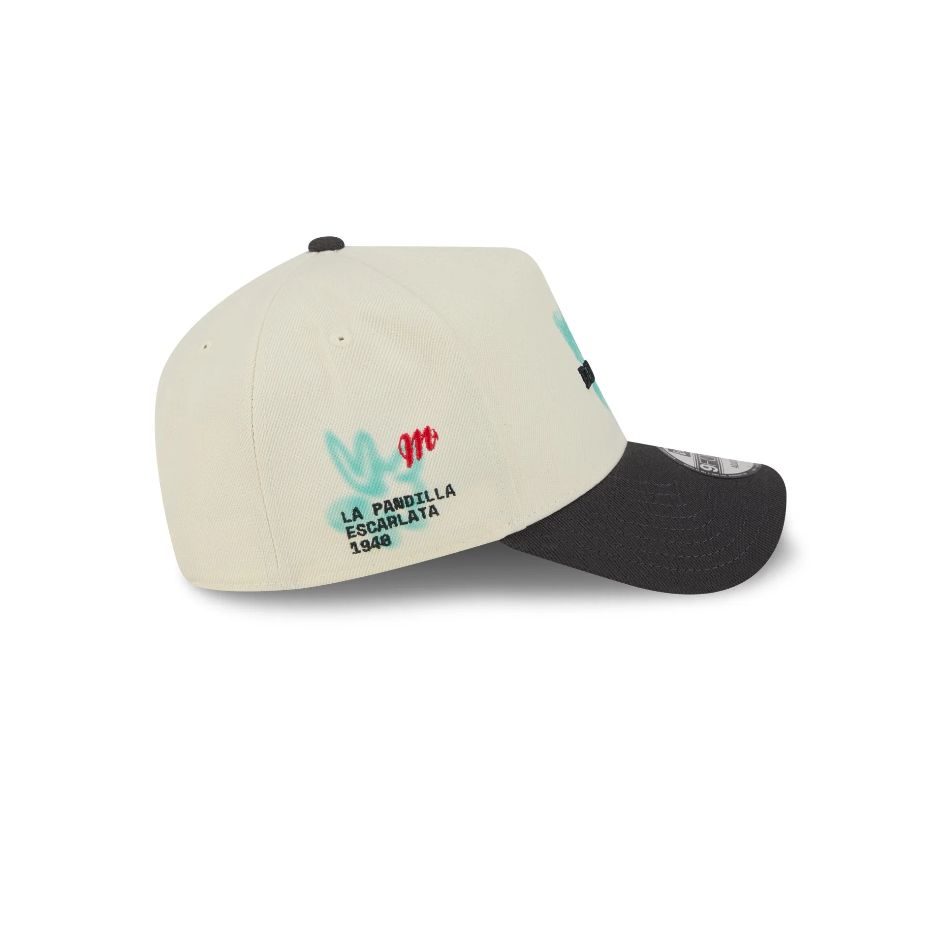 Diablos Rojos del México Fan Gear 9FORTY A-Frame Trucker Hat - Image 4