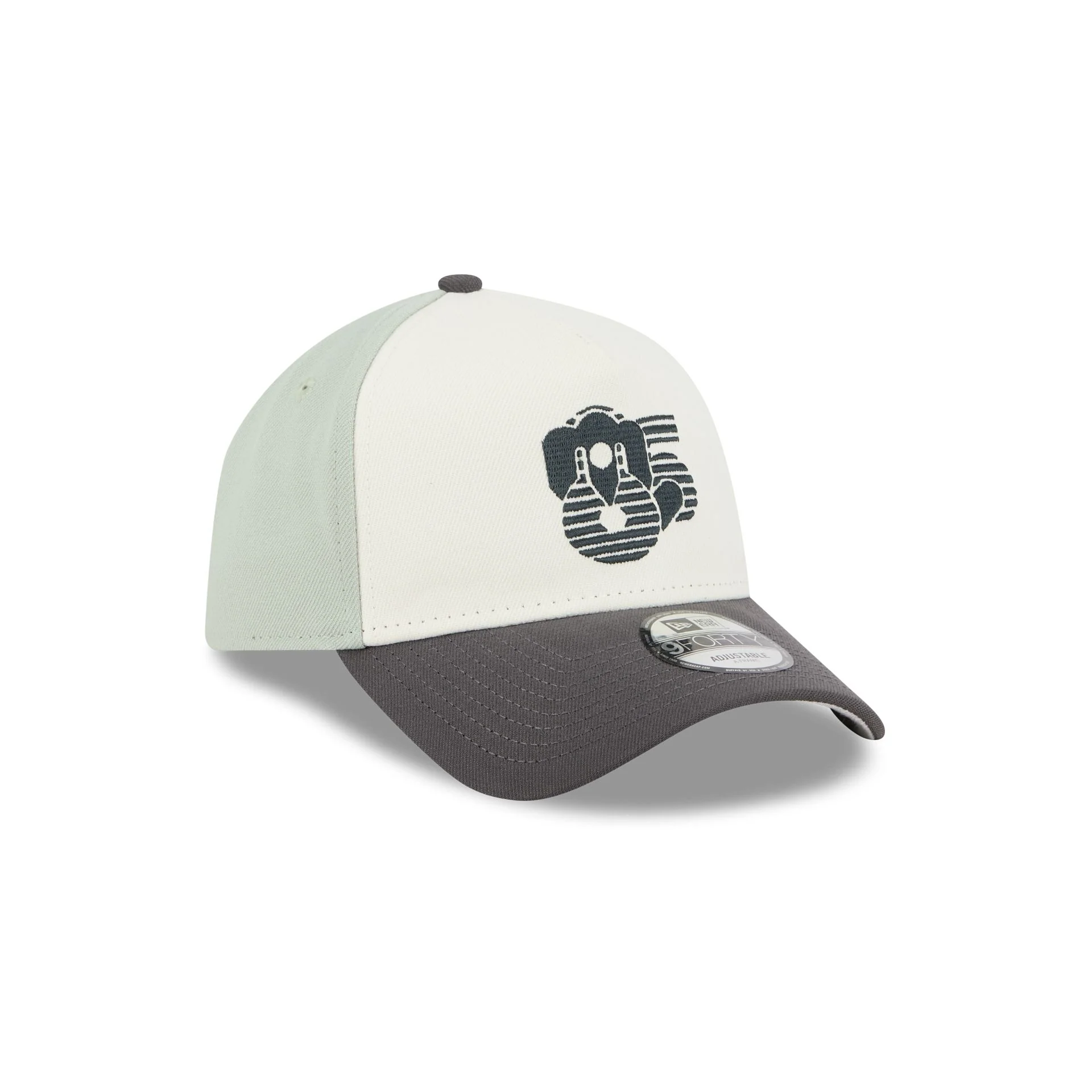 Diablos Rojos del México Mint 9FORTY A-Frame Snapback Hat - Image 3