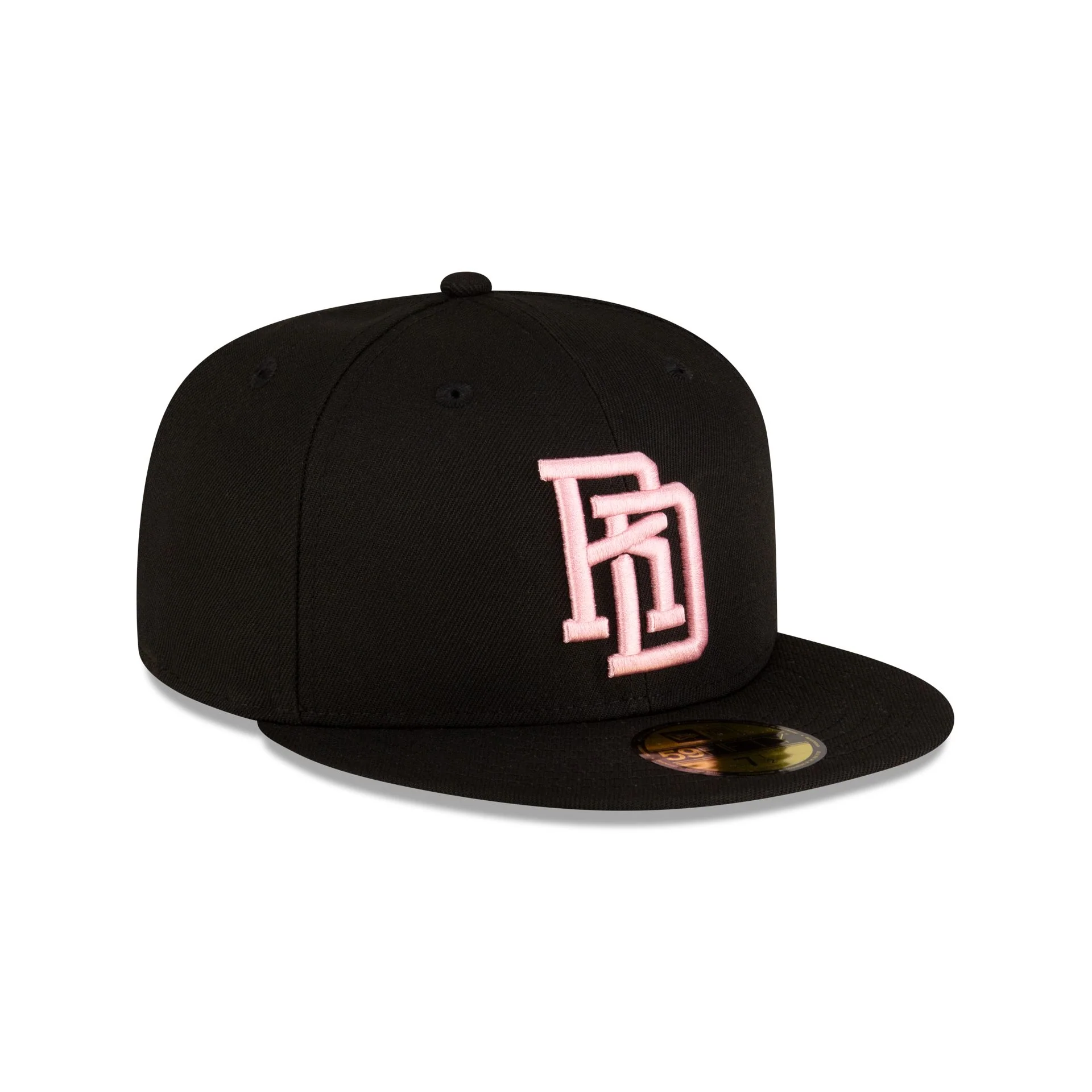 Dominican Republic Black 59FIFTY Fitted Hat - Image 3