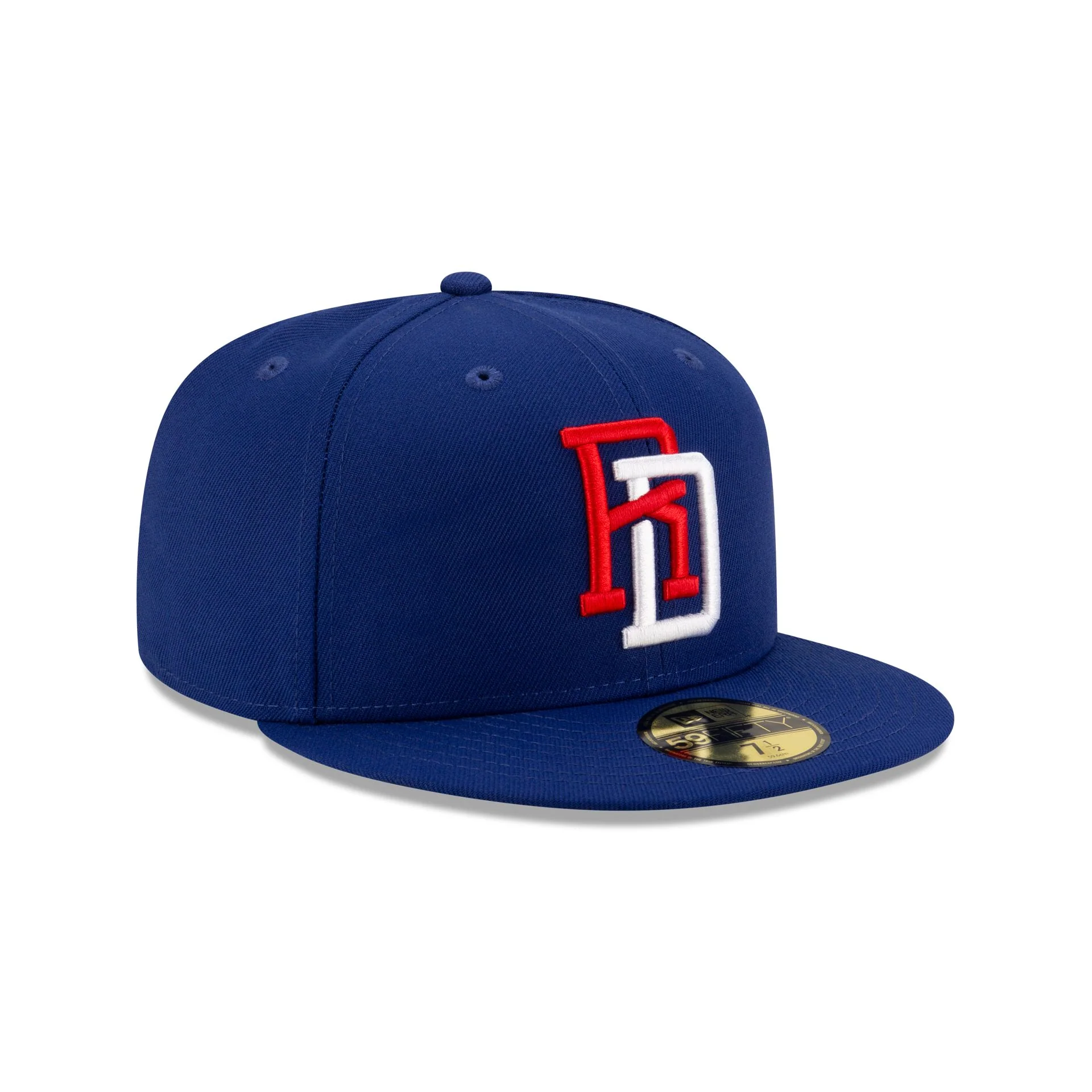 Dominican Republic Royal Blue 59FIFTY Fitted Hat - Image 3
