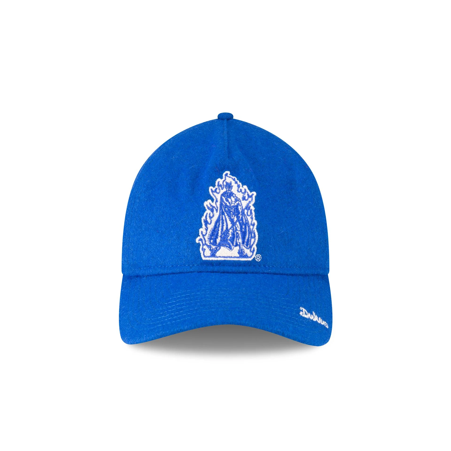 Duke Blue Devils College Vault Wool Letterman 9TWENTY A-Frame Adjustable Hat Adjustable Hat - Image 2