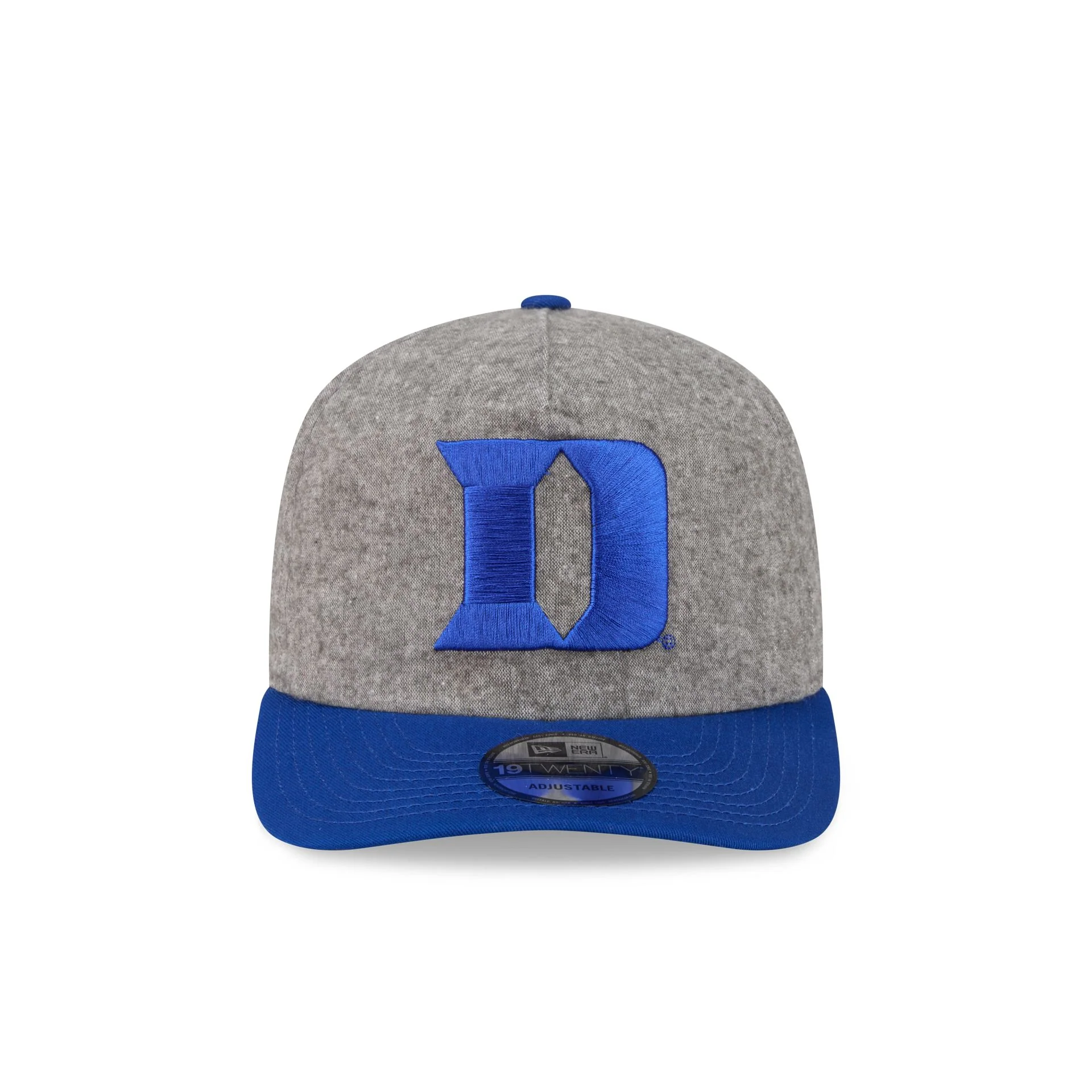 Duke Blue Devils Collegiate Two-Tone Chambray 19TWENTY Snapback Hat - Image 2