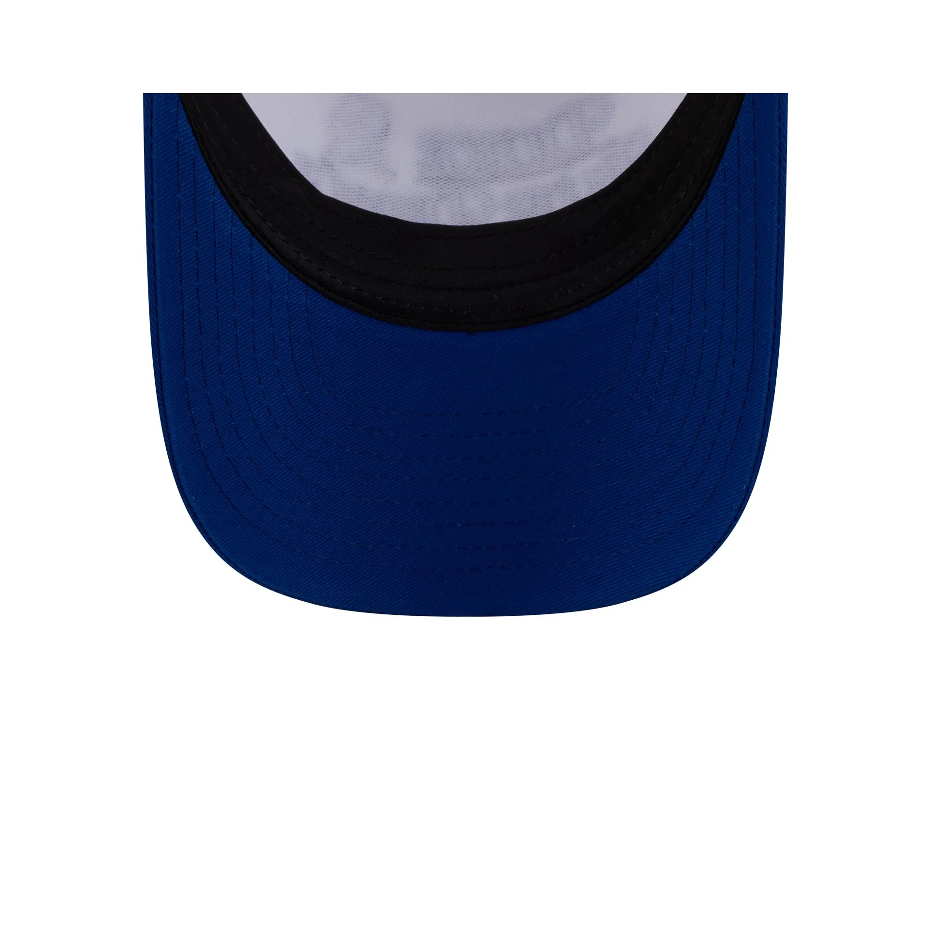 Duke Blue Devils Retro Chrome Women's White 9FORTY M-Crown A-Frame Trucker Hat - Image 7