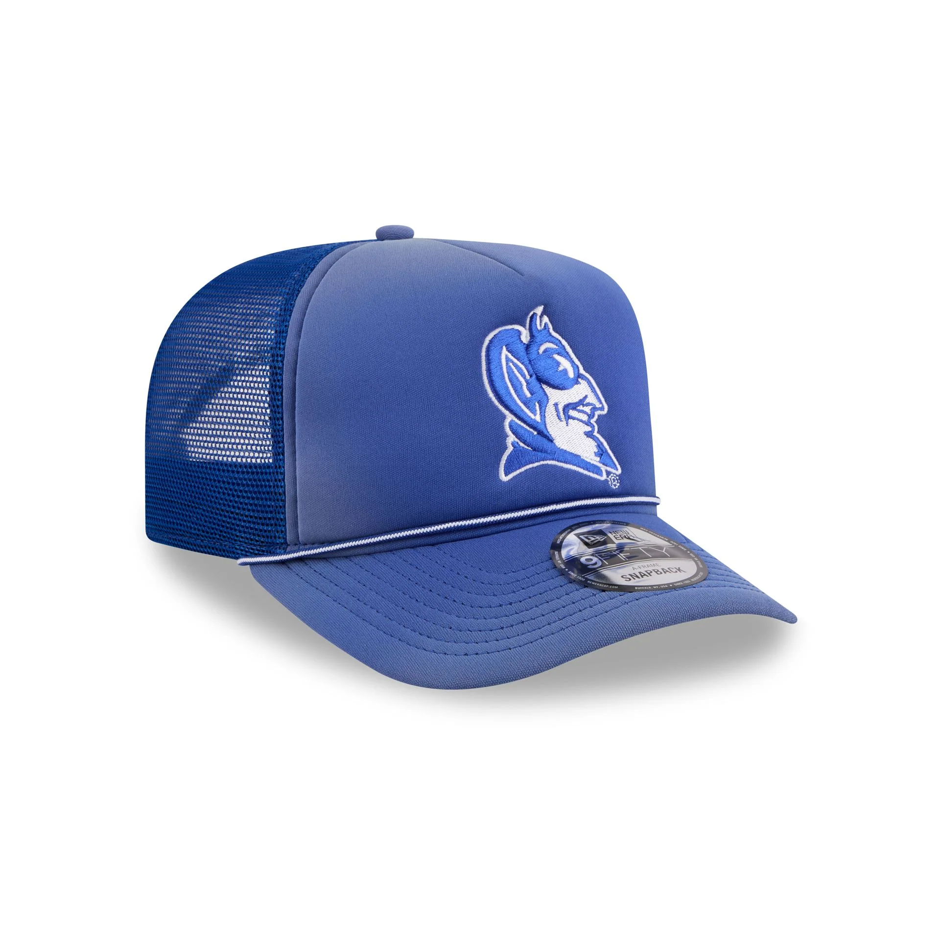 Duke Blue Devils Worn 9FIFTY A-Frame Trucker Hat - Image 3