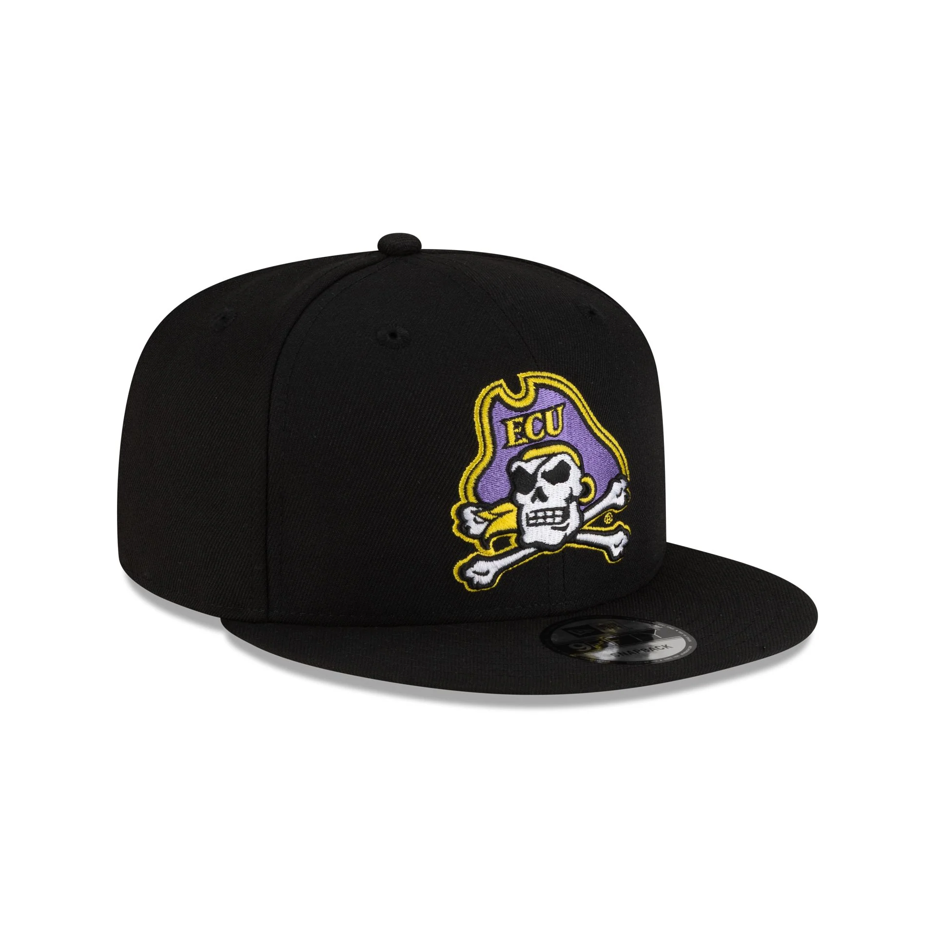East Carolina Pirates Black 9FIFTY Snapback Hat - Image 3