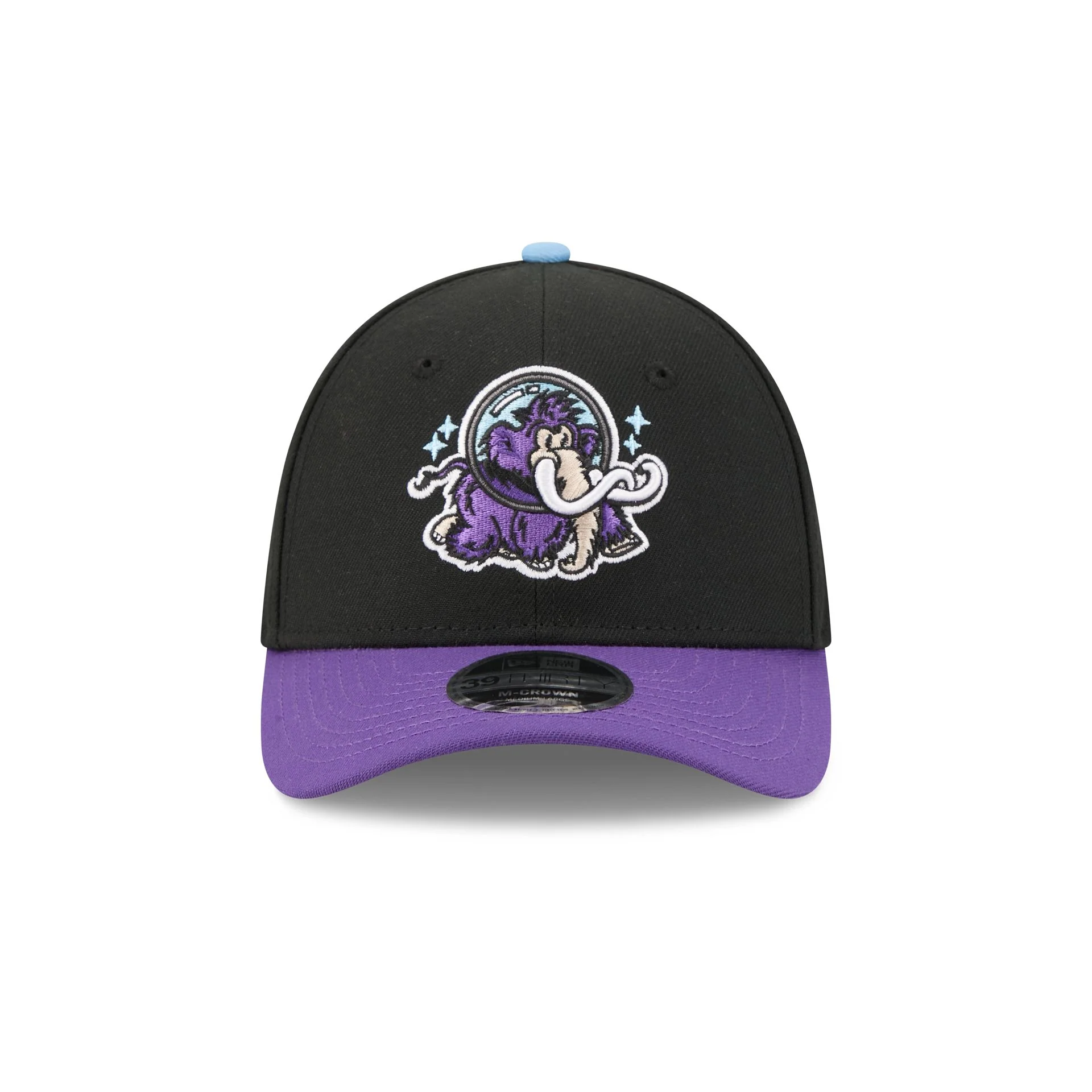 Erie SeaWolves Theme Night Black 39THIRTY M-Crown Stretch Fit Hat - Image 2