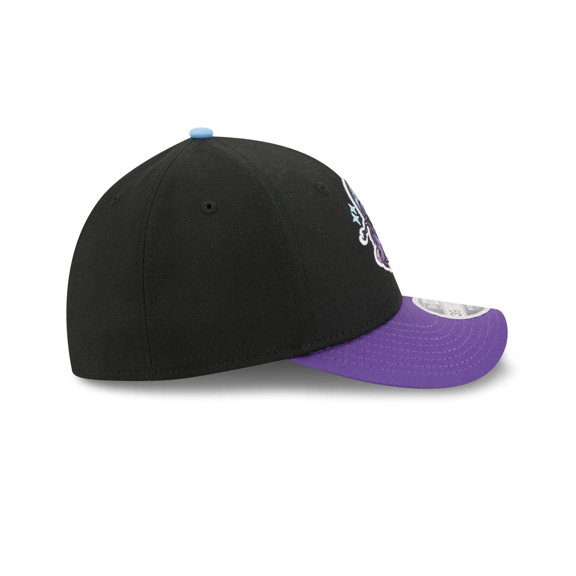 Erie SeaWolves Theme Night Black 39THIRTY M-Crown Stretch Fit Hat - Image 5