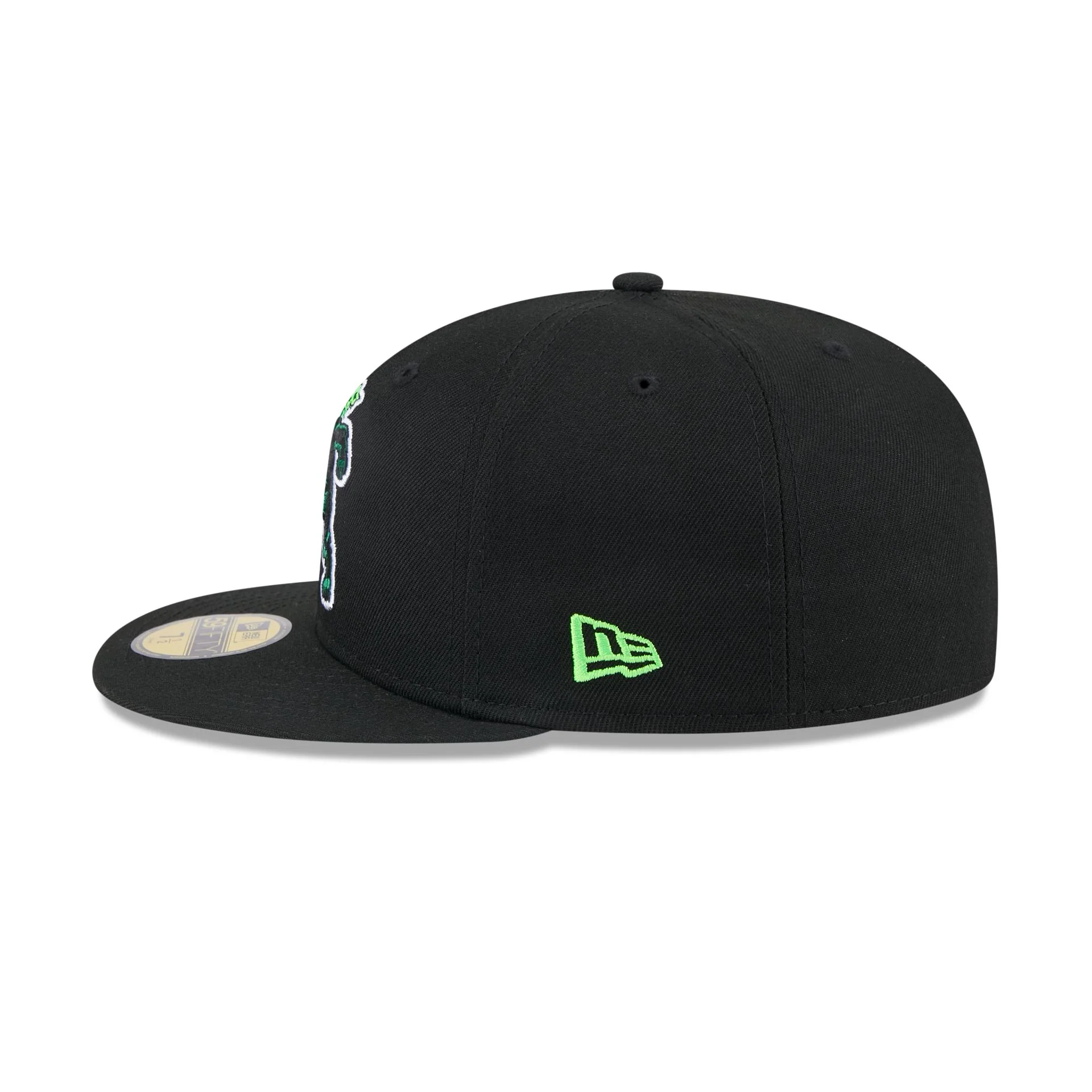 Eugene Emeralds Authentic Collection Home 59FIFTY Fitted Hat - Image 4