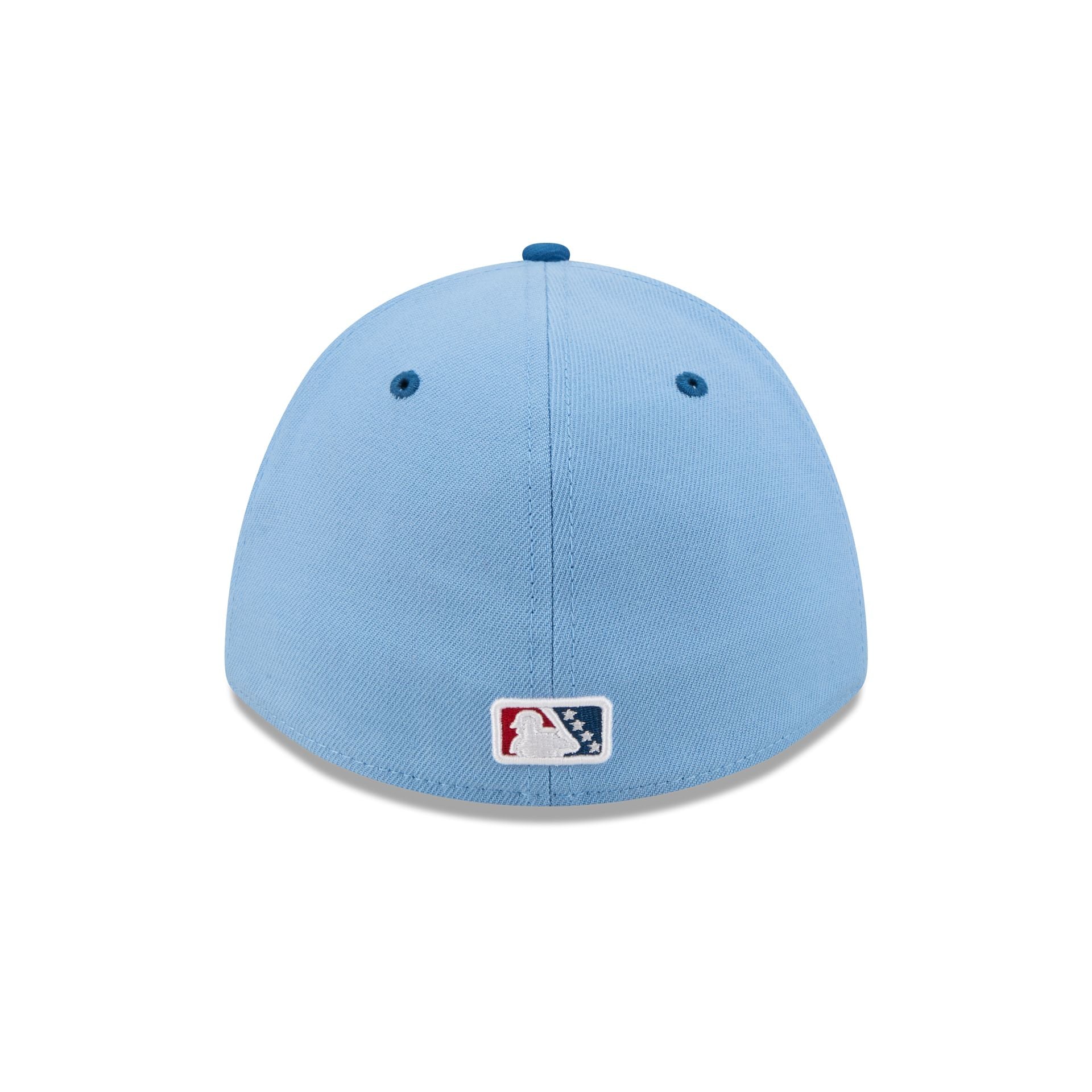 Eugene Emeralds Theme Night Light Blue 39THIRTY M-Crown Stretch Fit Hat - Image 6