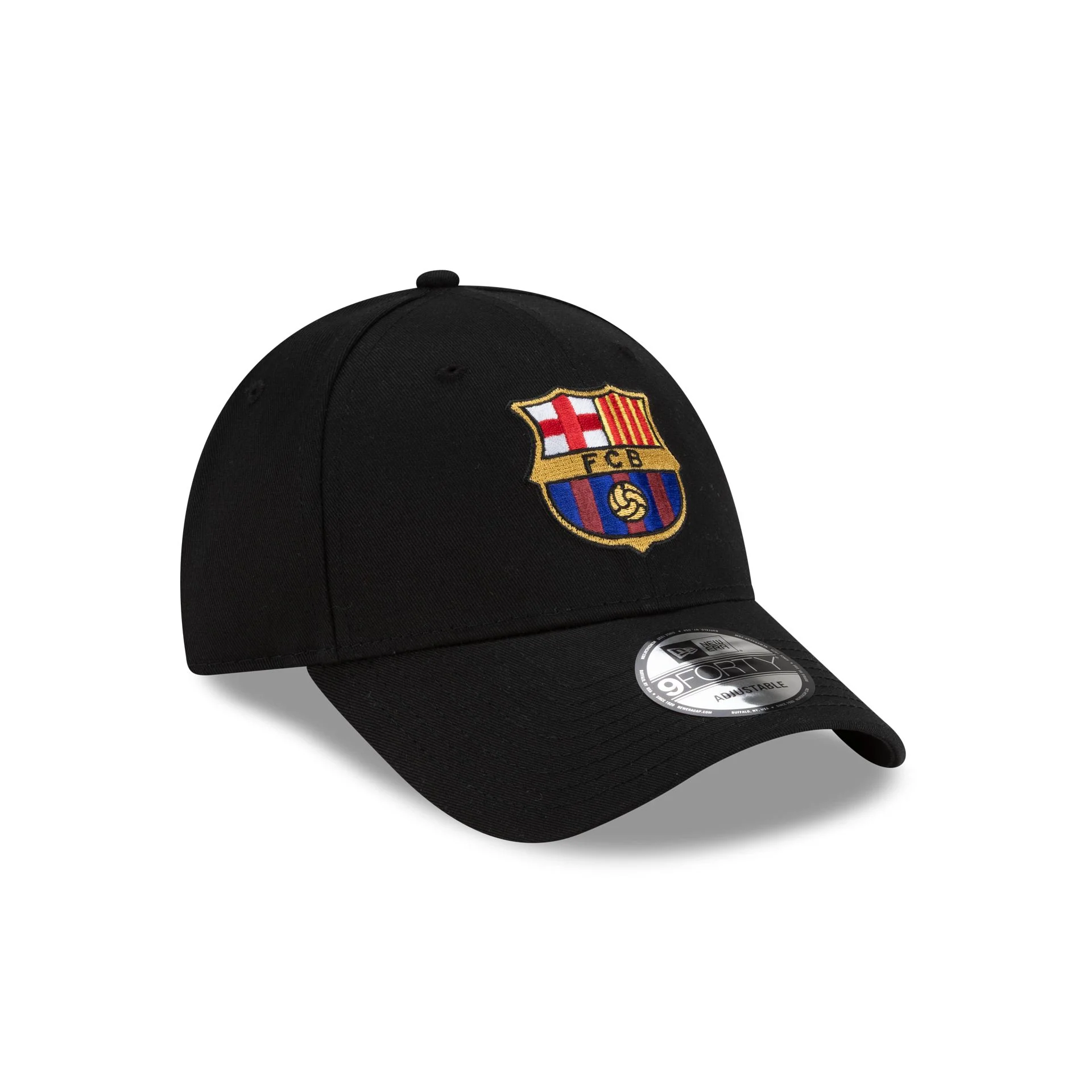 FC Barcelona Core Black 9FORTY Adjustable Hat - Image 3