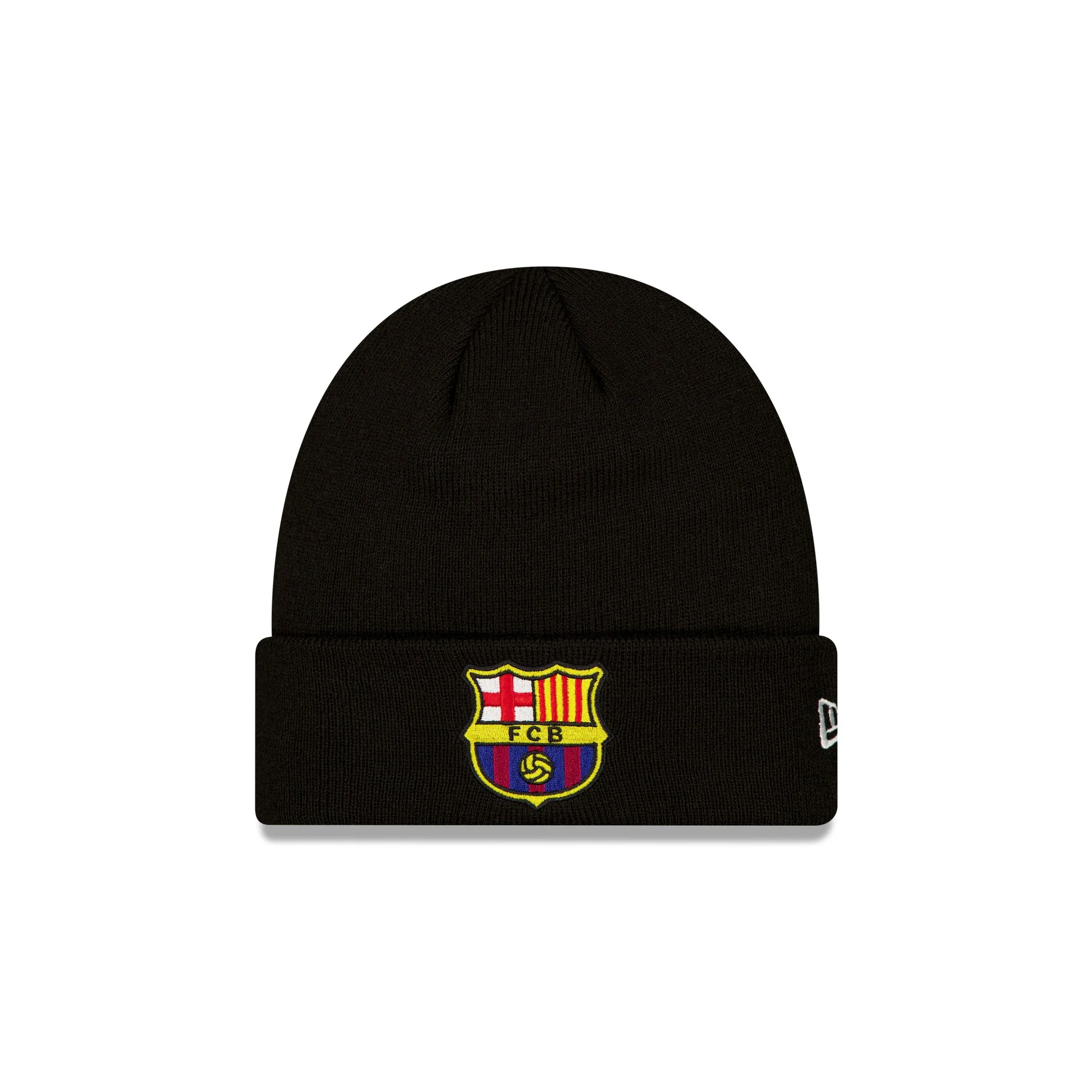 FC Barcelona Core Black Cuff Knit Hat