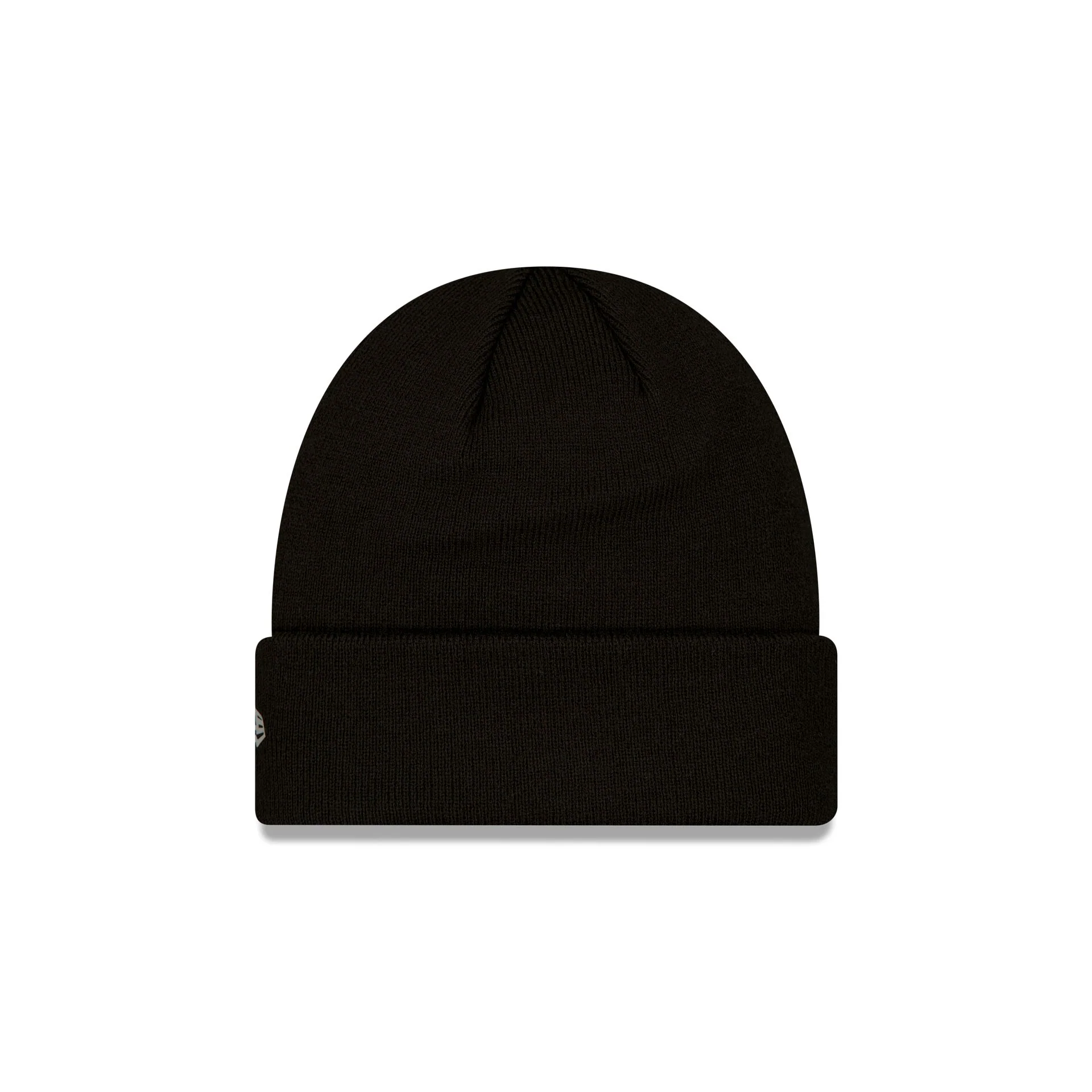 FC Barcelona Reflective Logo Black Cuff Knit Hat - Image 2