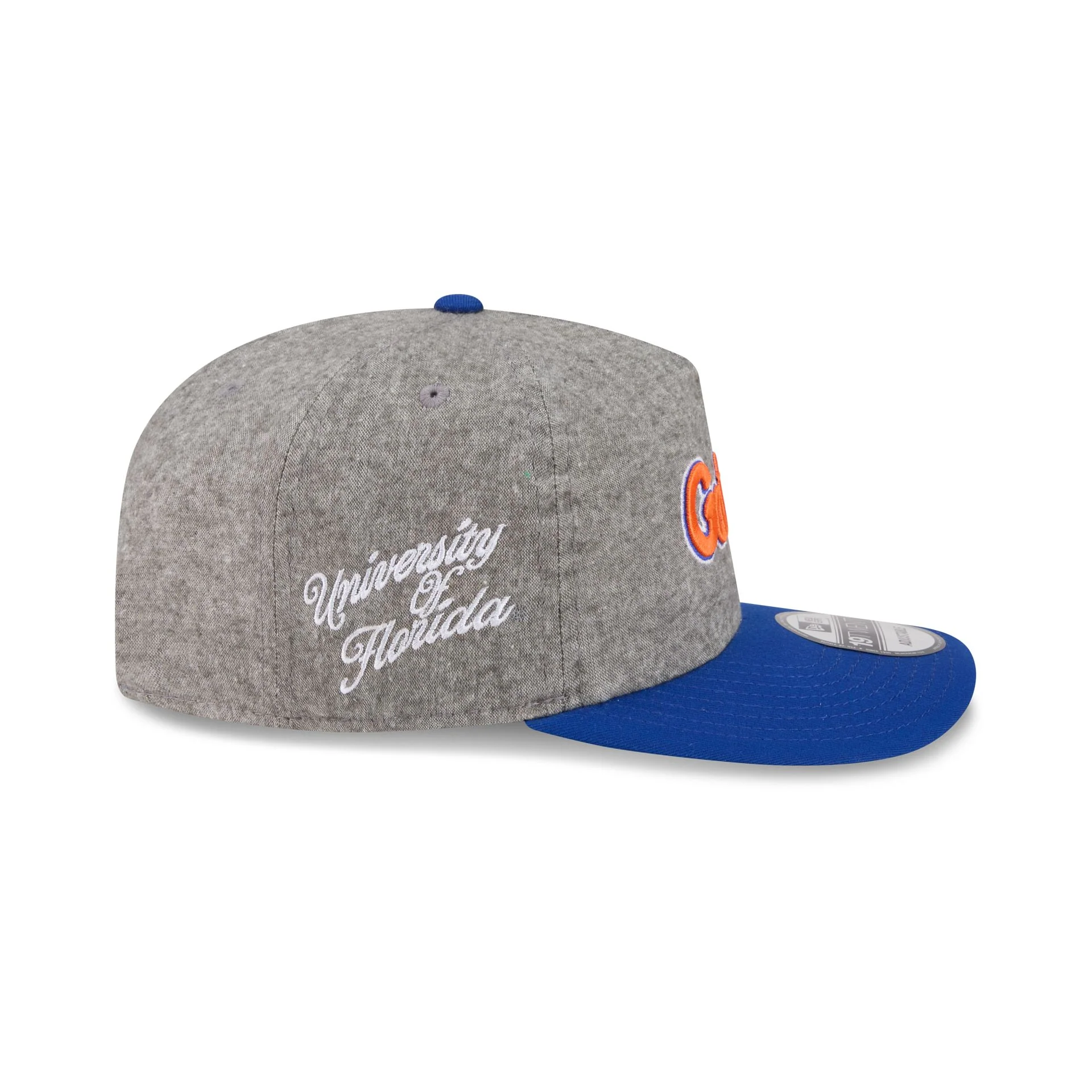 Florida Gators Collegiate Two-Tone Chambray 19TWENTY Snapback Hat - Image 4