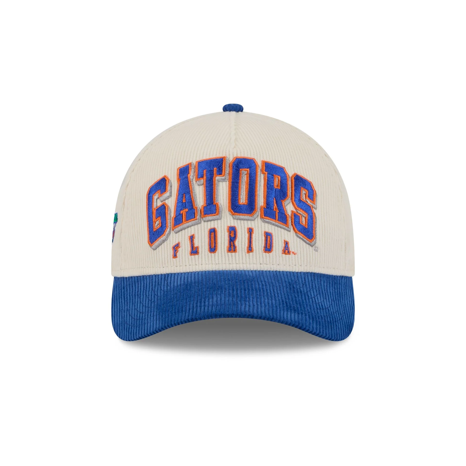 Florida Gators Stacked Corduroy 9FORTY M-Crown A-Frame Snapback Hat - Image 2