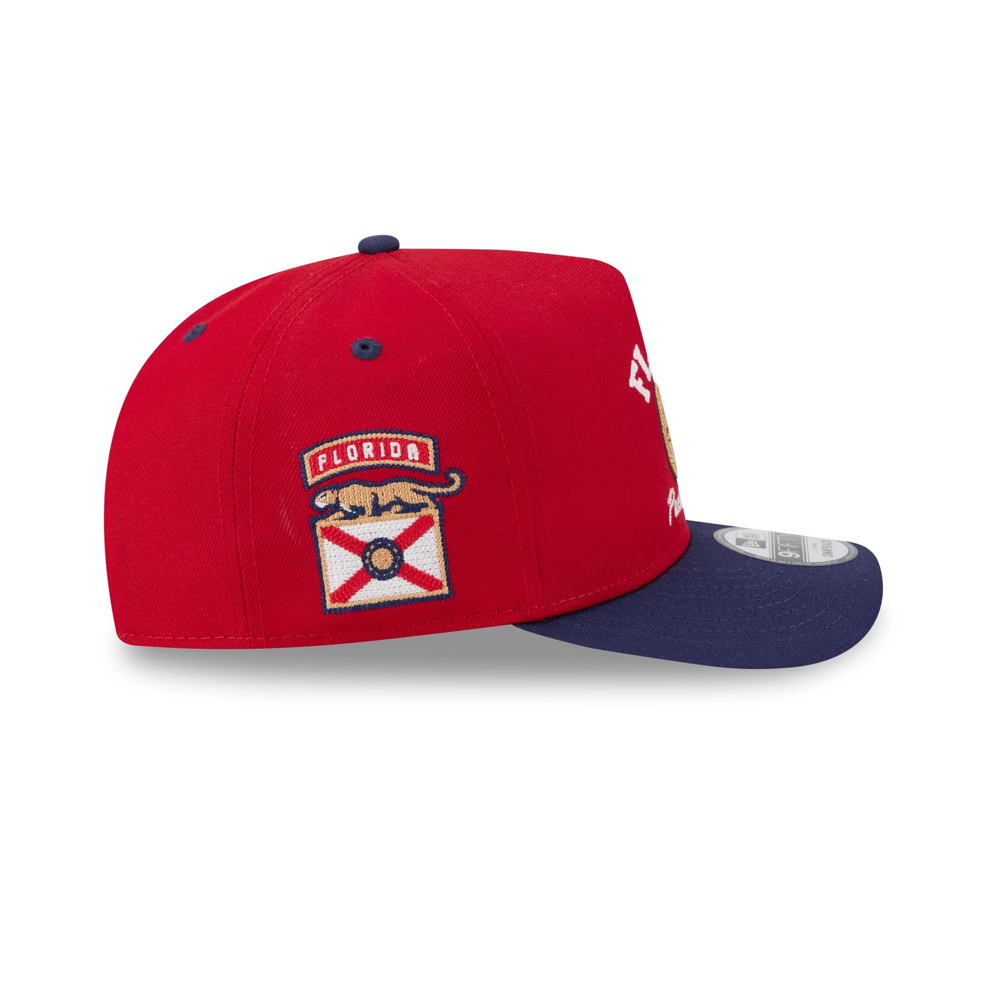 Florida Panthers Arched 9FIFTY A-Frame Snapback Hat - Image 4