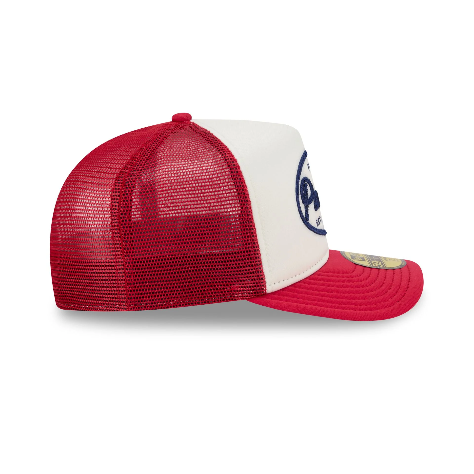 Florida Panthers Chrome 59FIFTY Fitted Trucker Hat - Image 5