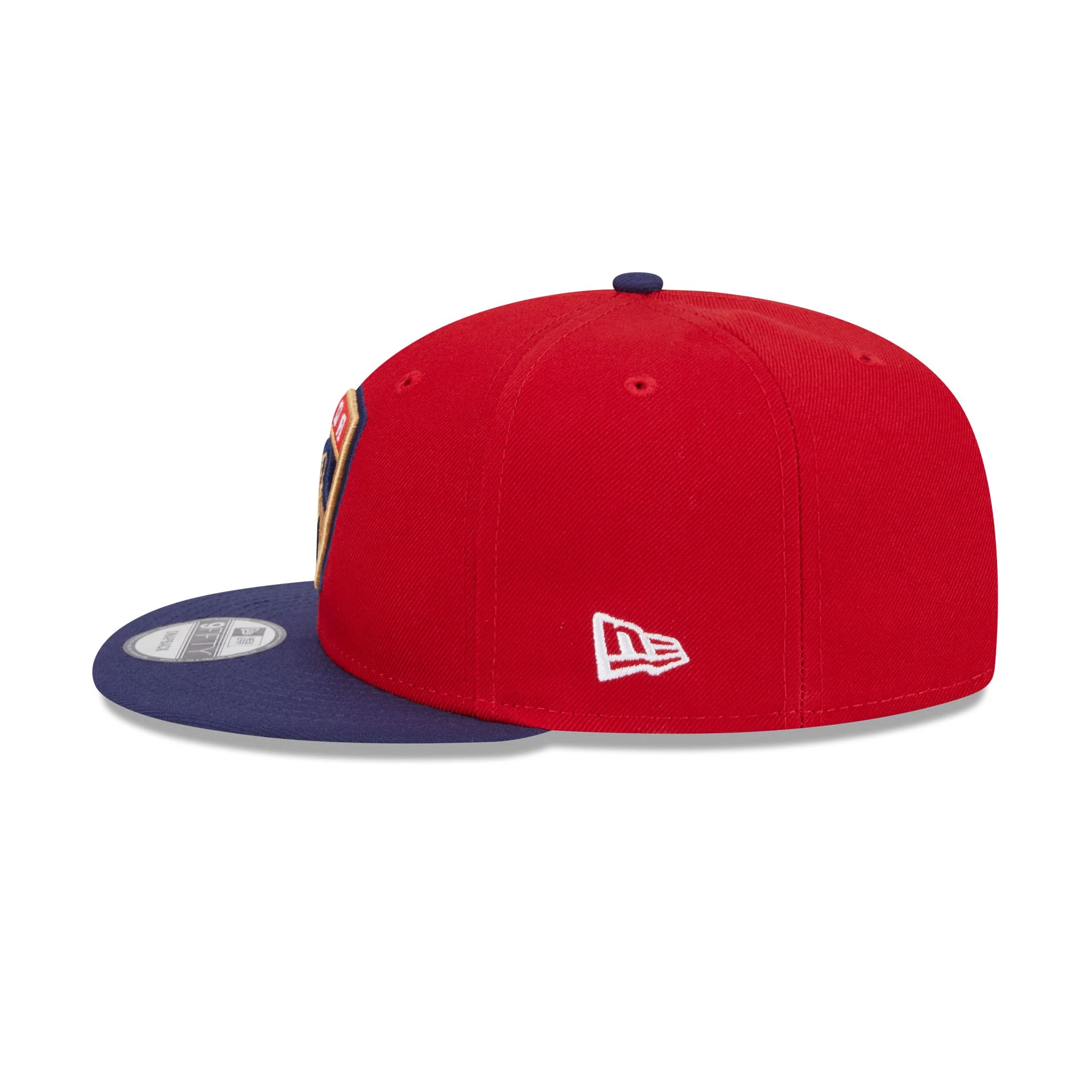 Florida Panthers Navy Visor 9FIFTY Snapback Hat - Image 4