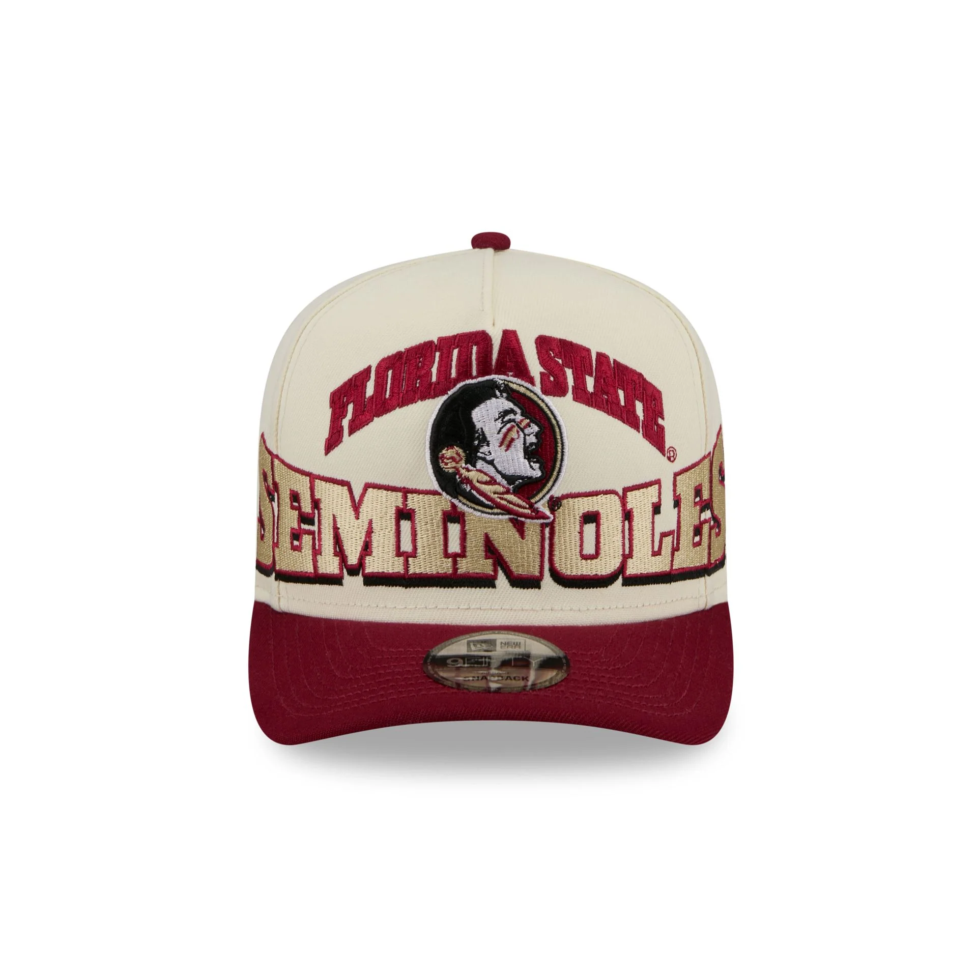 Florida State Seminoles March Madness Chrome 9FIFTY A-Frame Snapback Hat - Image 2