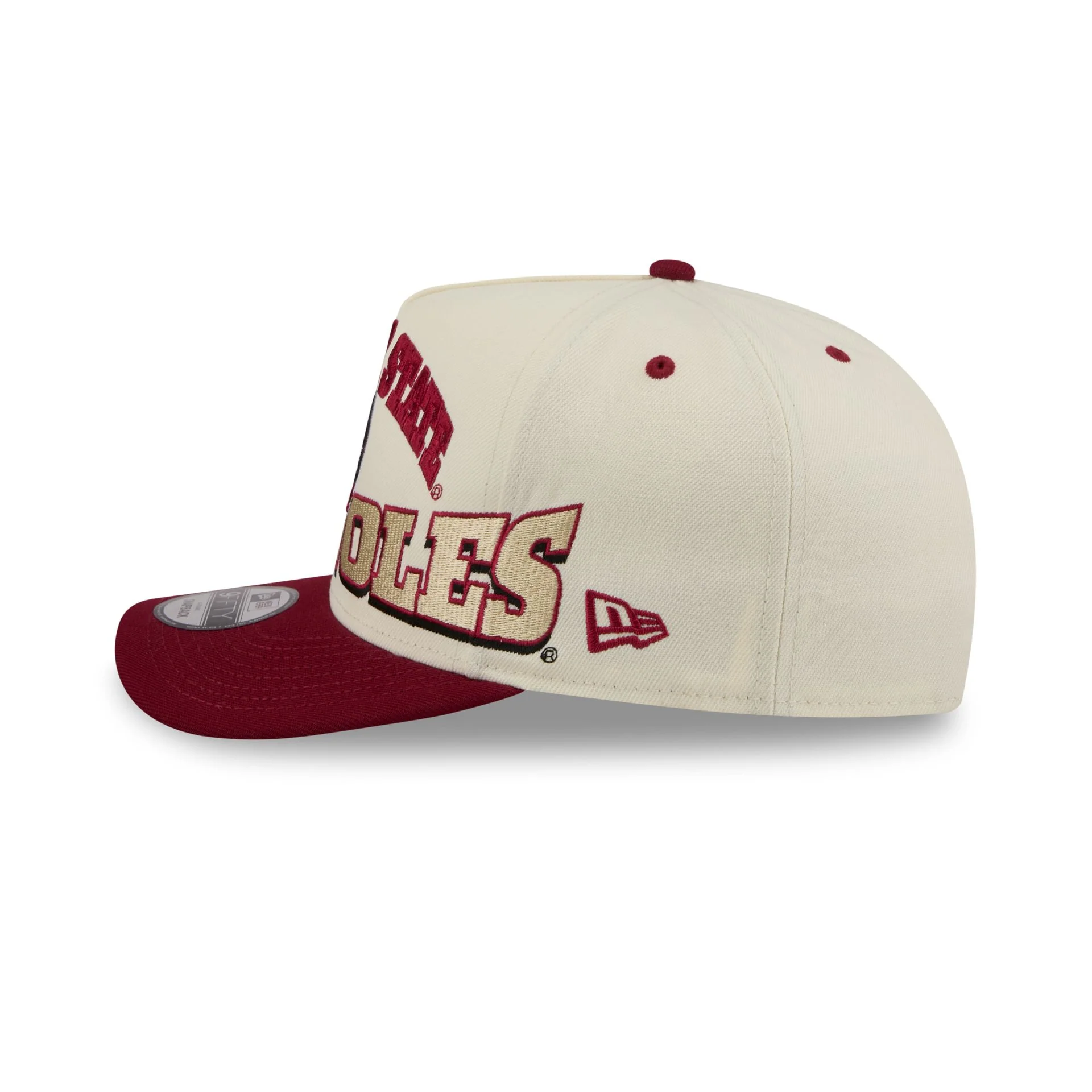 Florida State Seminoles March Madness Chrome 9FIFTY A-Frame Snapback Hat - Image 4