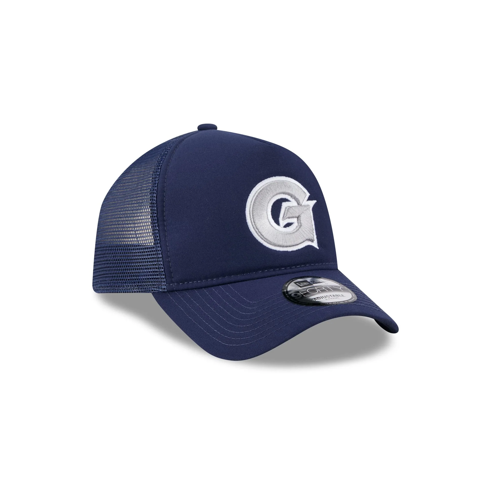Georgetown Hoyas Go-To 9FORTY A-Frame Trucker Hat - Image 3