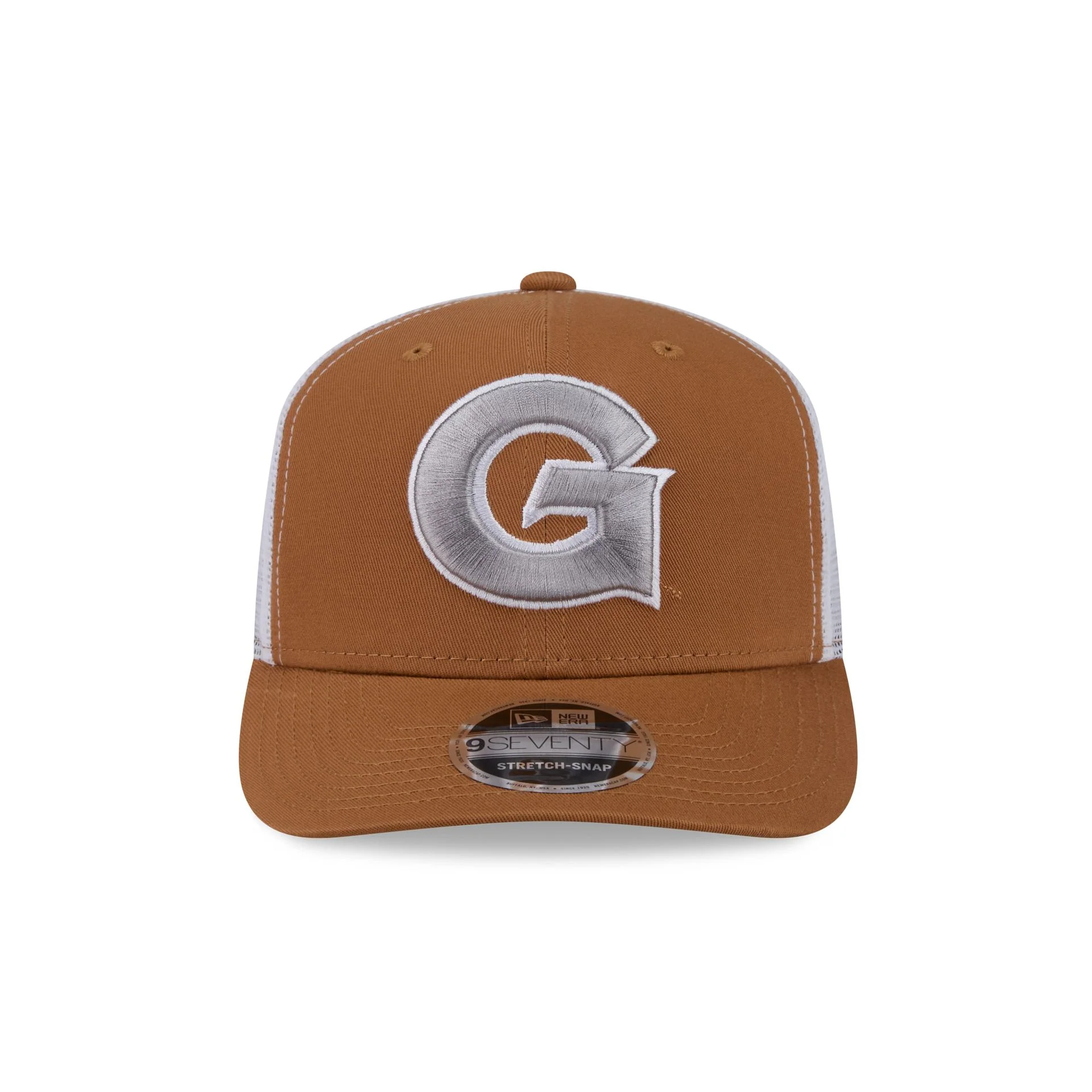 Georgetown Hoyas Light Bronze 9SEVENTY Trucker Hat - Image 2