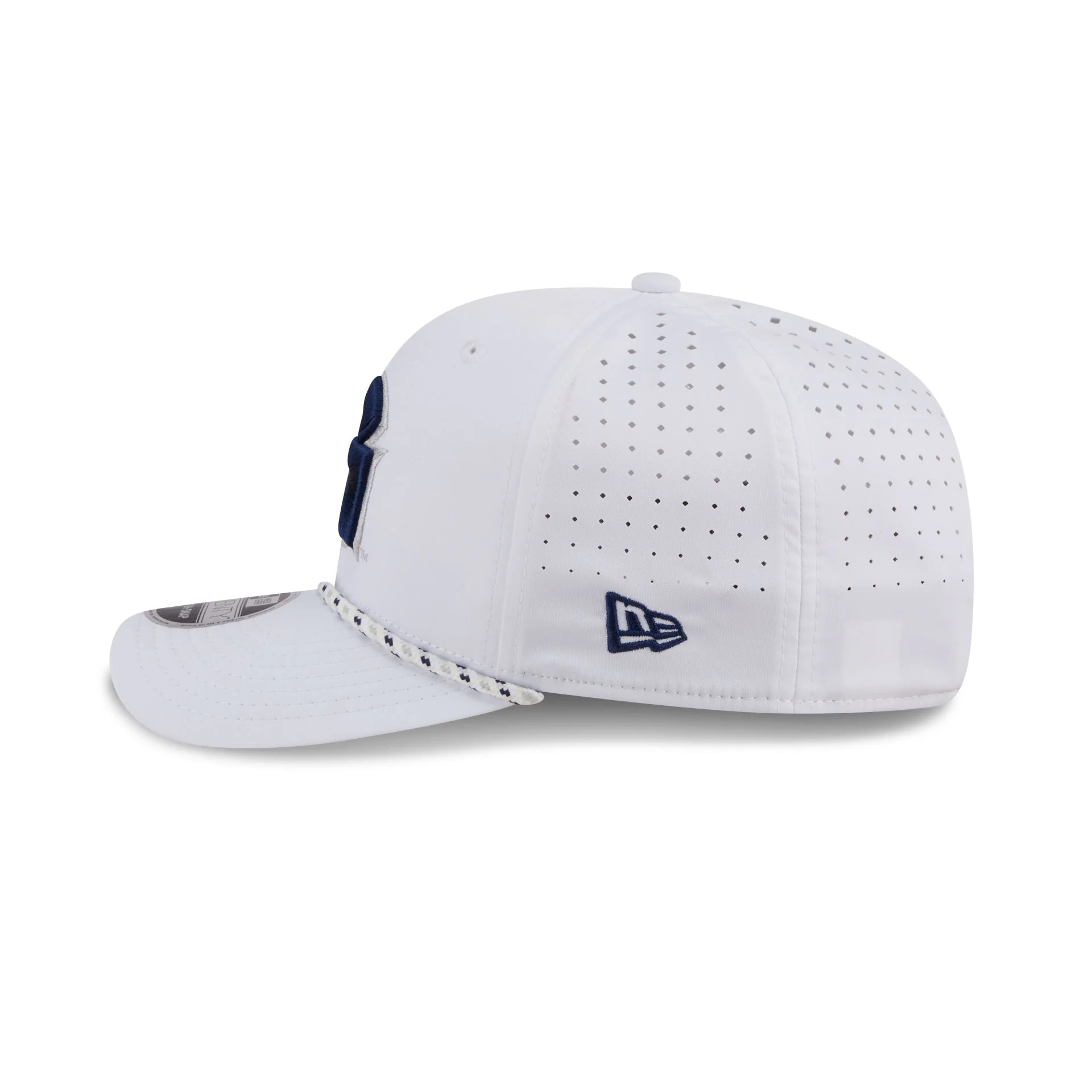 Georgetown Hoyas Optic White Performance Rope 9SEVENTY Stretch-Snap Hat - Image 4