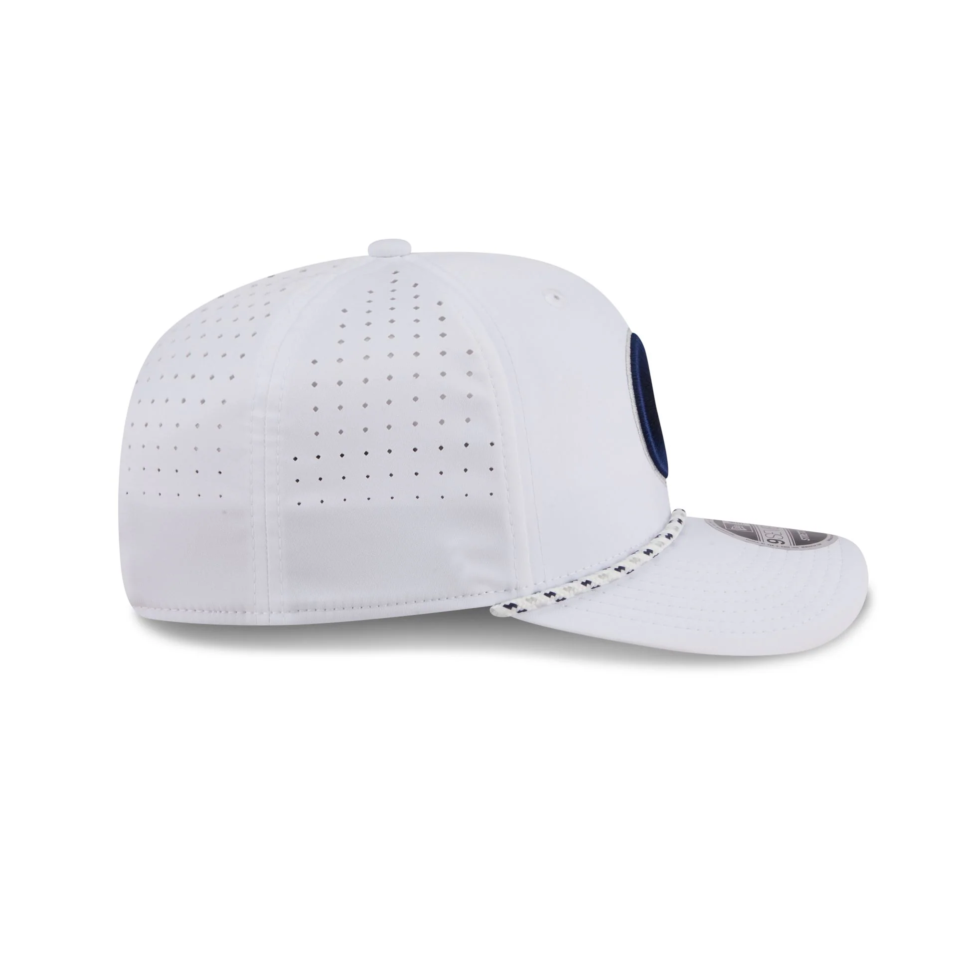 Georgetown Hoyas Optic White Performance Rope 9SEVENTY Stretch-Snap Hat - Image 5