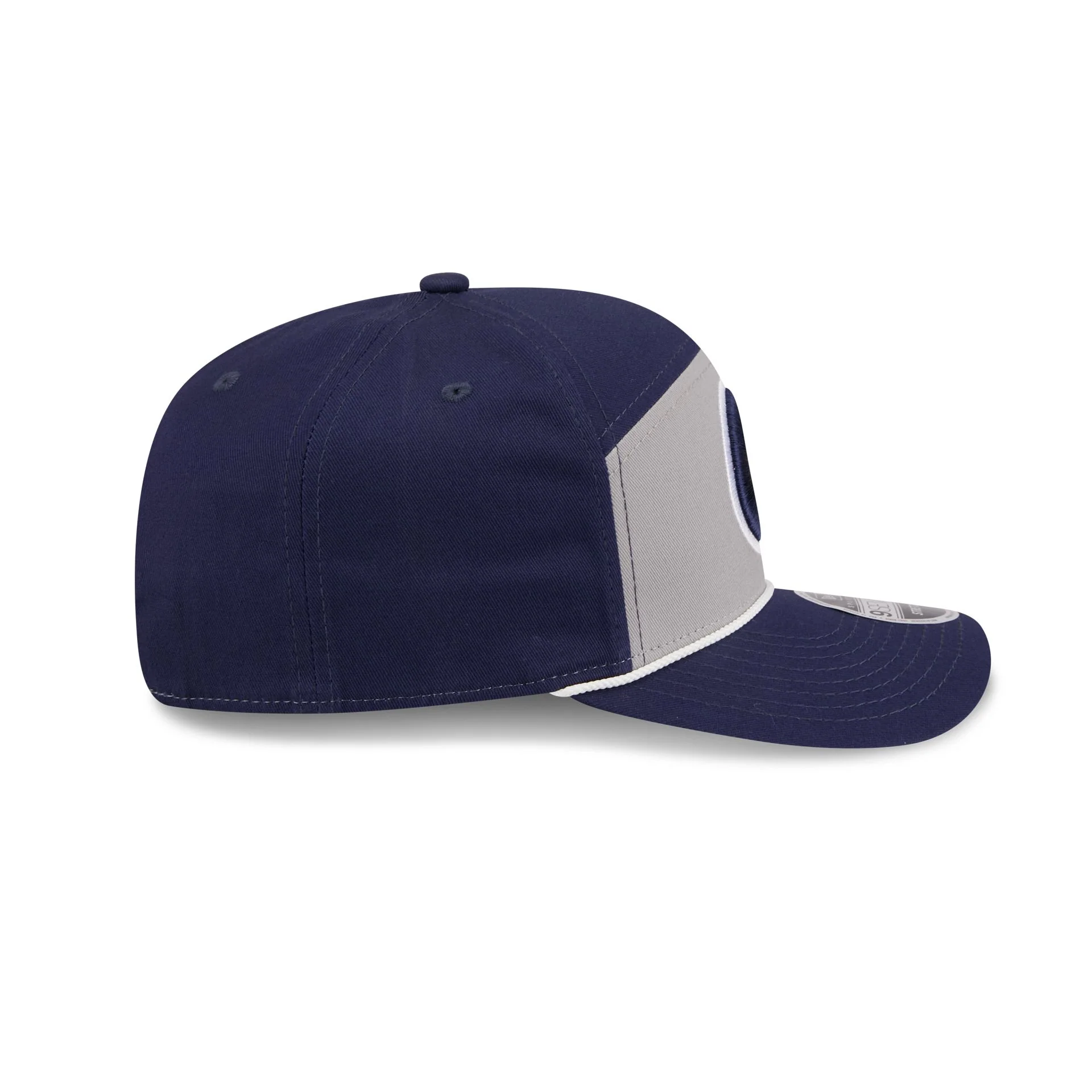 Georgetown Hoyas Split Panel 9SEVENTY Stretch-Snap Hat - Image 5