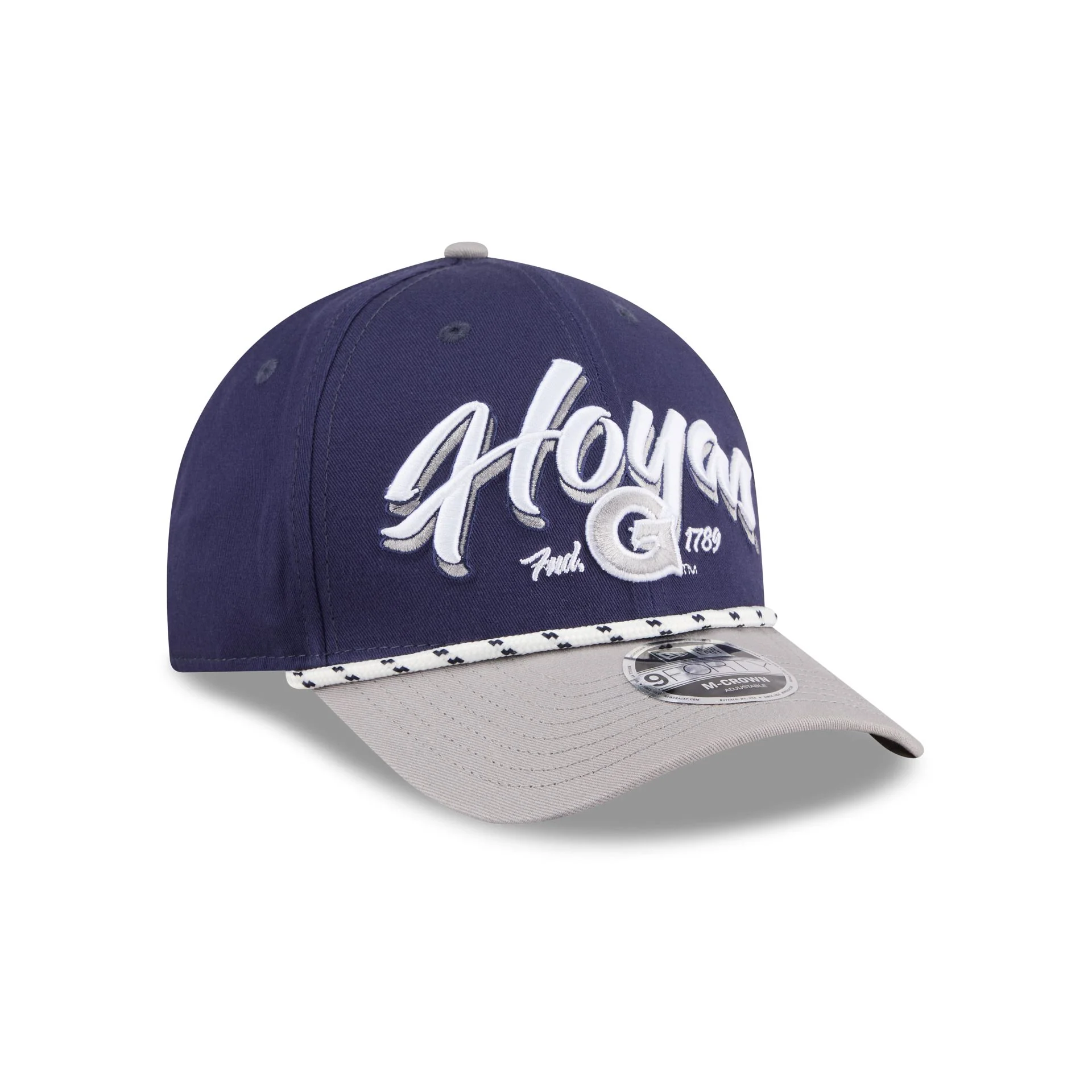Georgetown Hoyas Team Loyal 9FORTY M-Crown Snapback Hat - Image 3