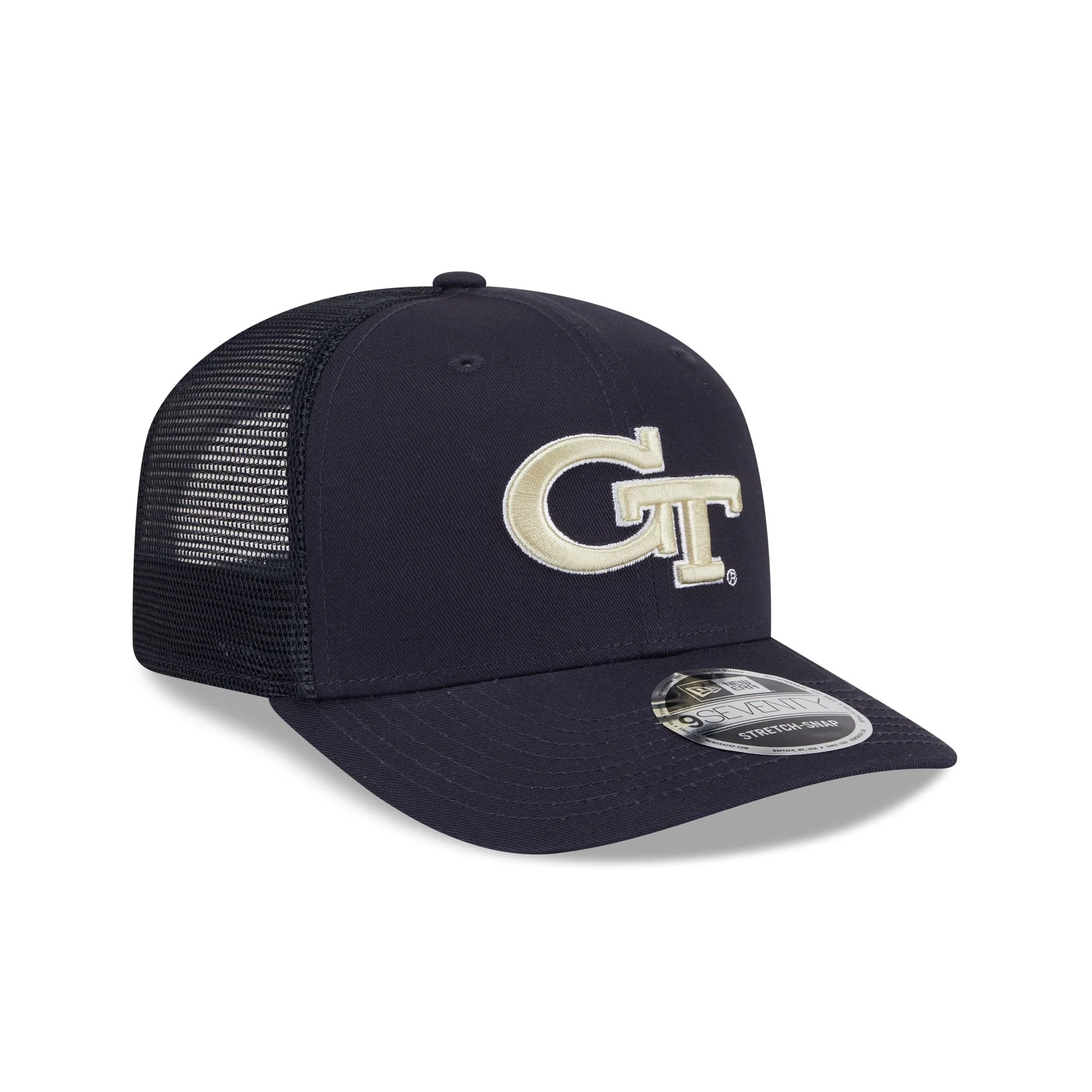 Georgia Tech Yellow Jackets Simple 9SEVENTY Trucker Hat - Image 3