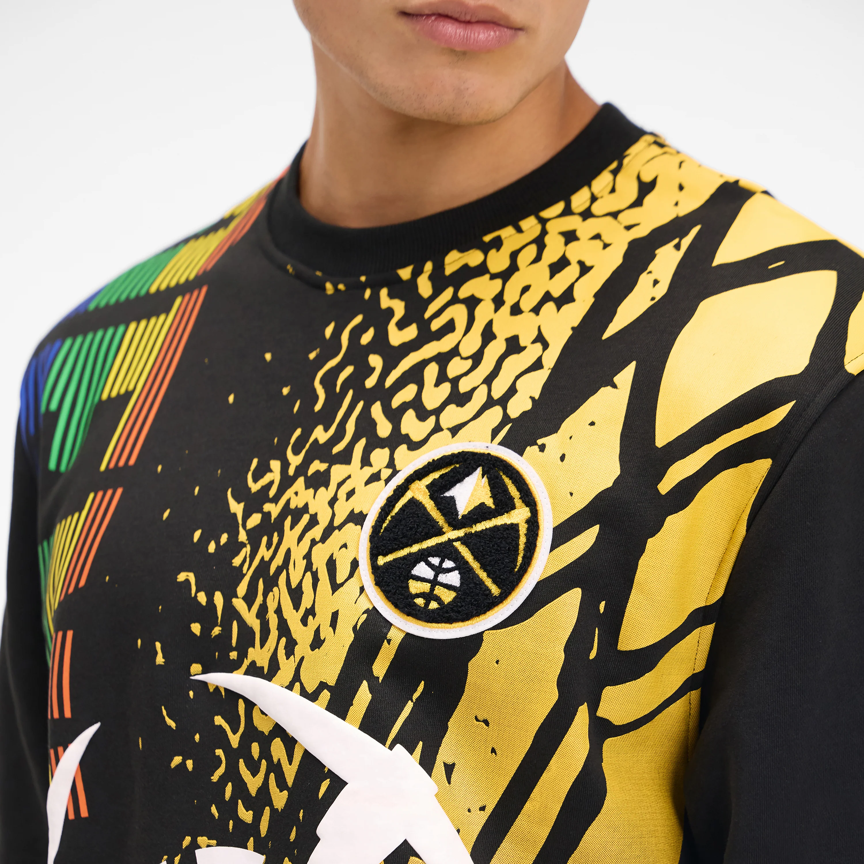 Denver Nuggets 2025 City Edition Black Crewneck - Image 4
