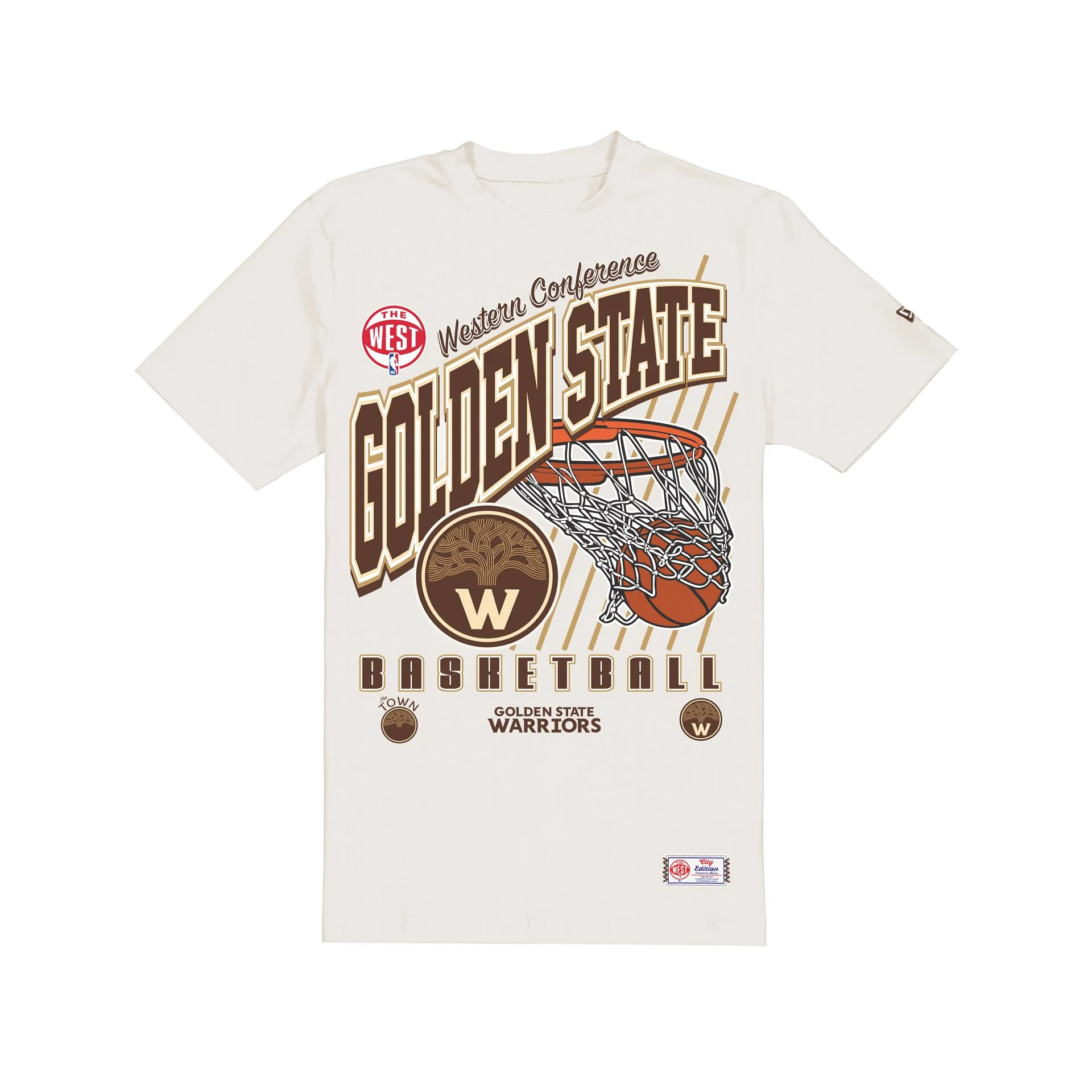 Golden State Warriors 2025 City Edition Stone T-Shirt