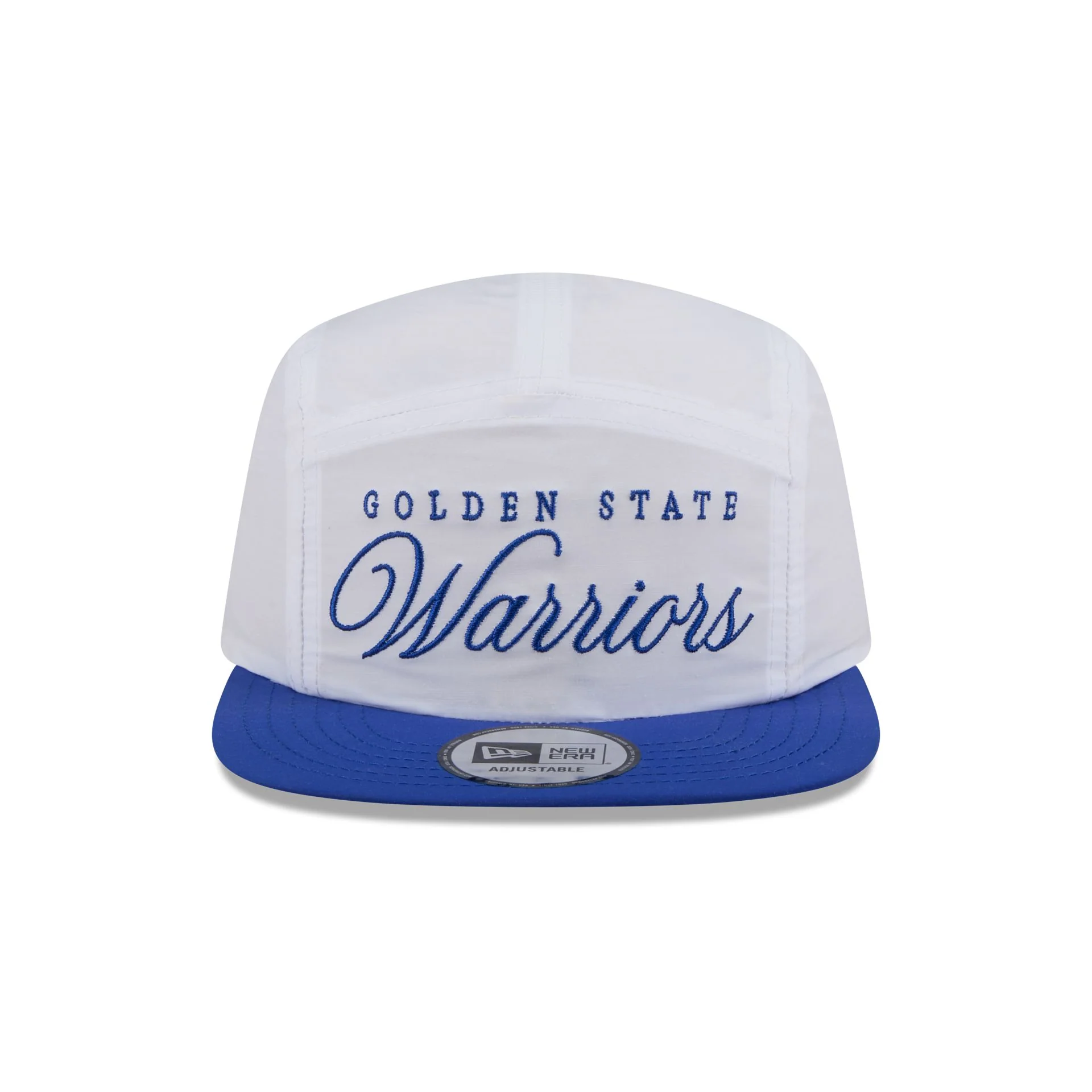 Golden State Warriors 2025 Draft Camper Strapback Hat - Image 2